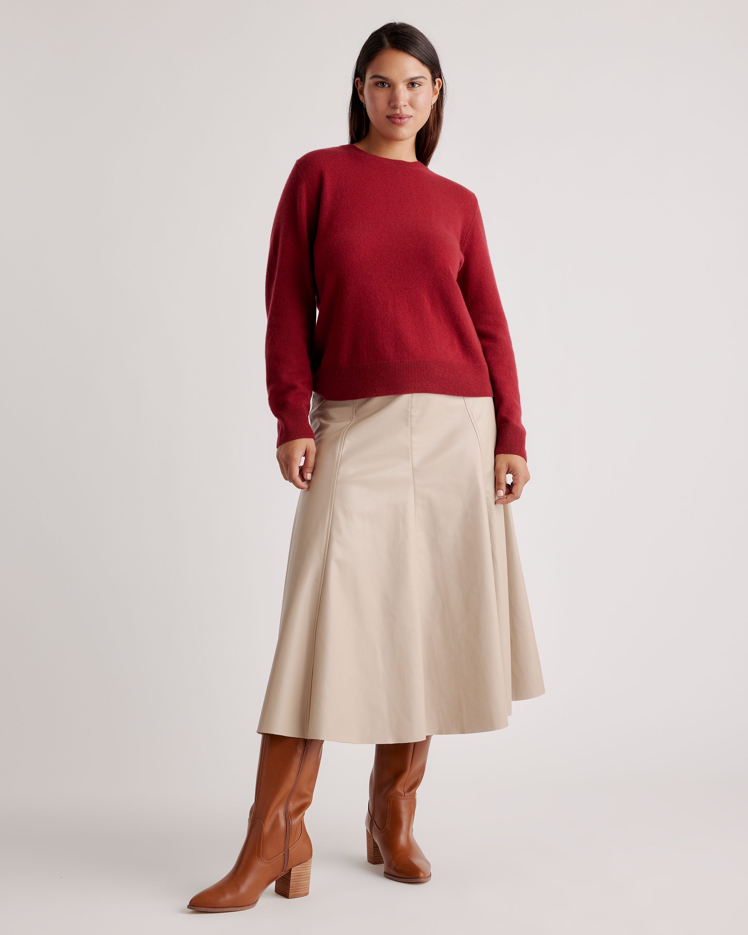 Mongolian Spring Cashmere Crewneck Sweater — Image 30