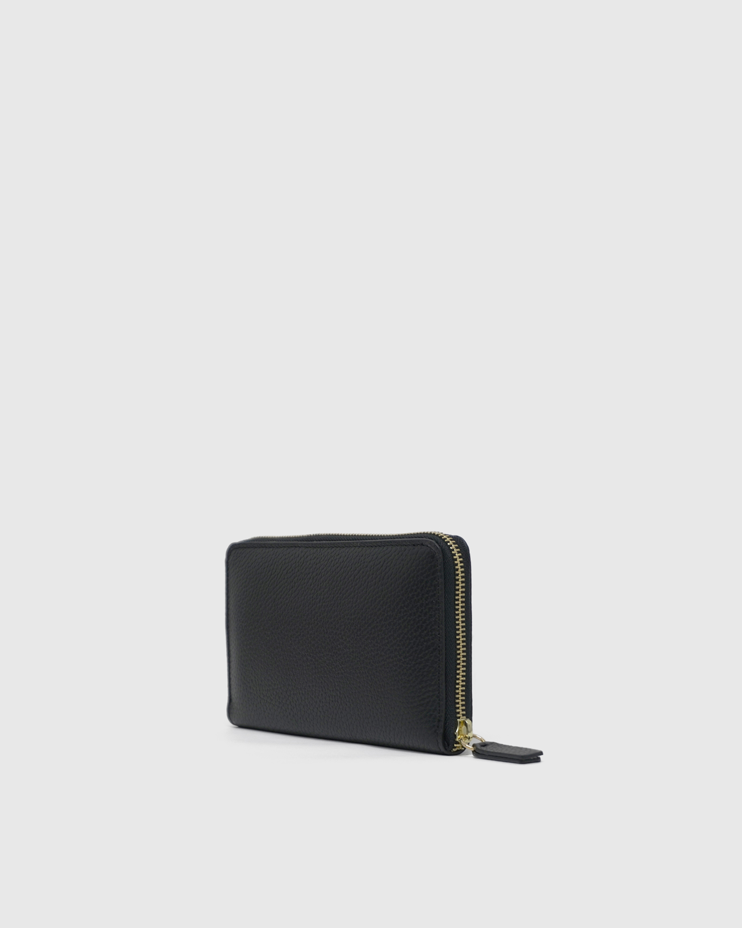 Italian Pebbled Leather Continental Wallet — Image 26