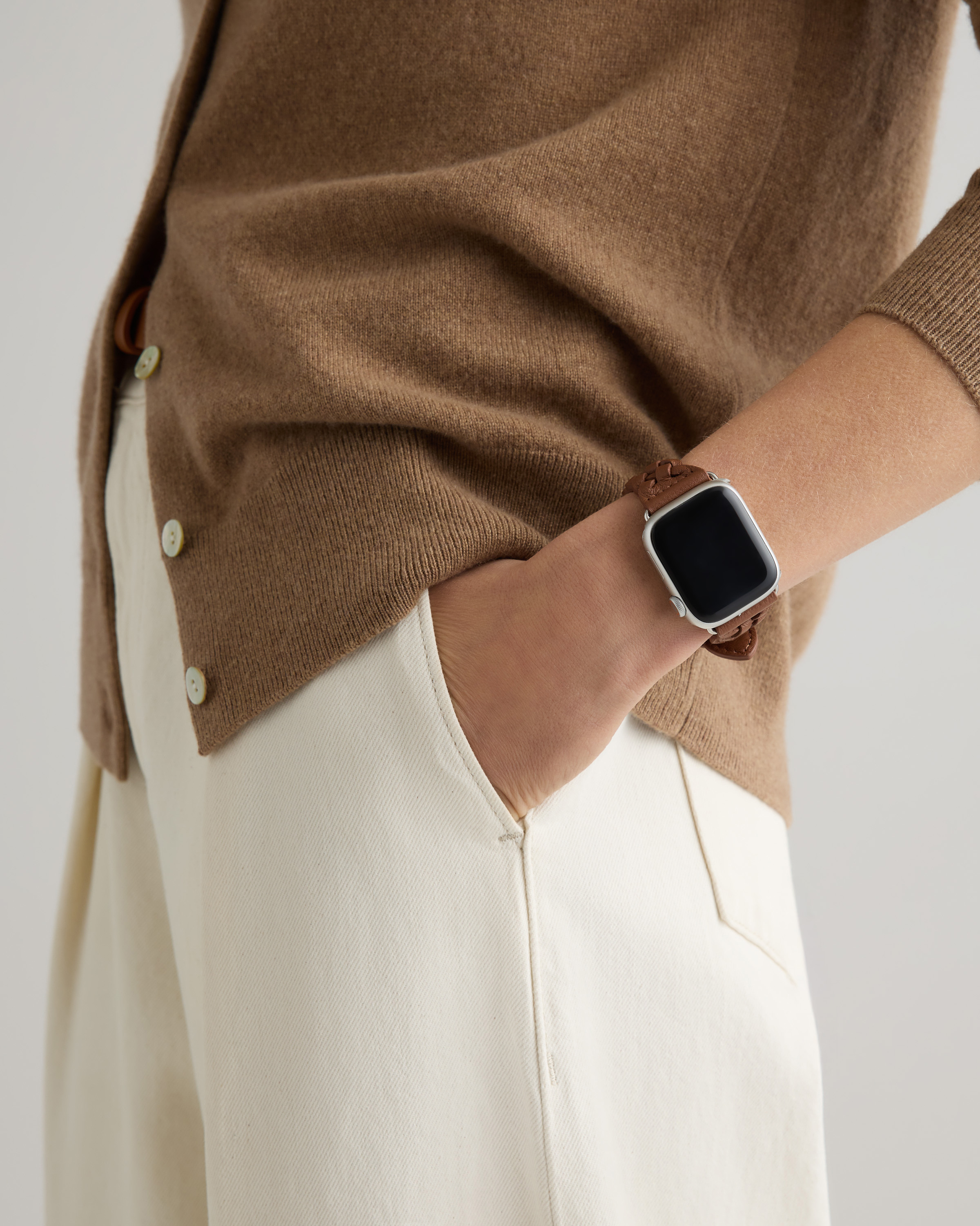Braided Leather Smartwatch Band — Image 11