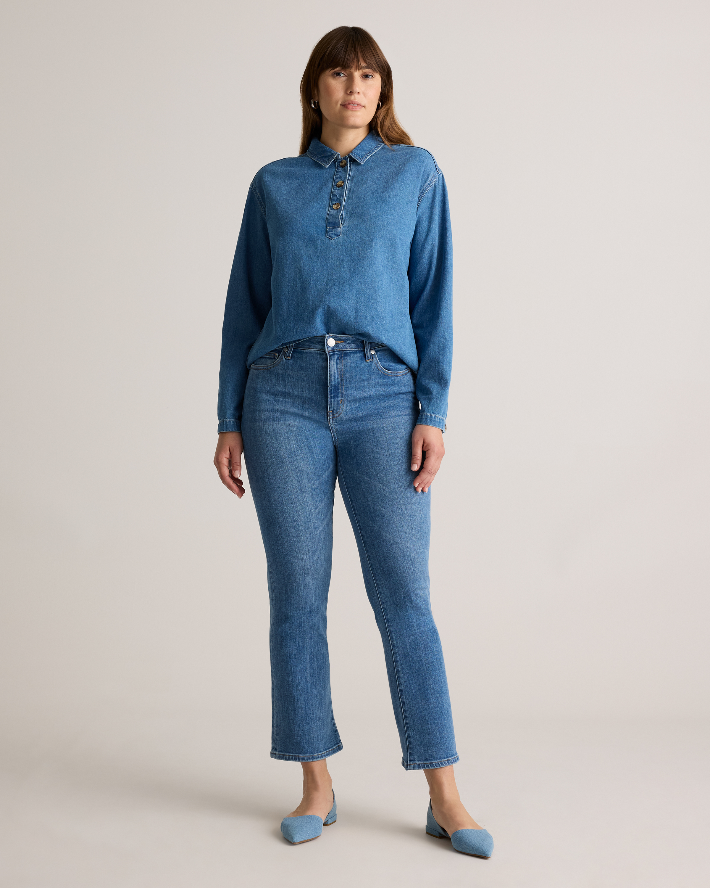 Bella Stretch Kick Flare Jeans — Image 59