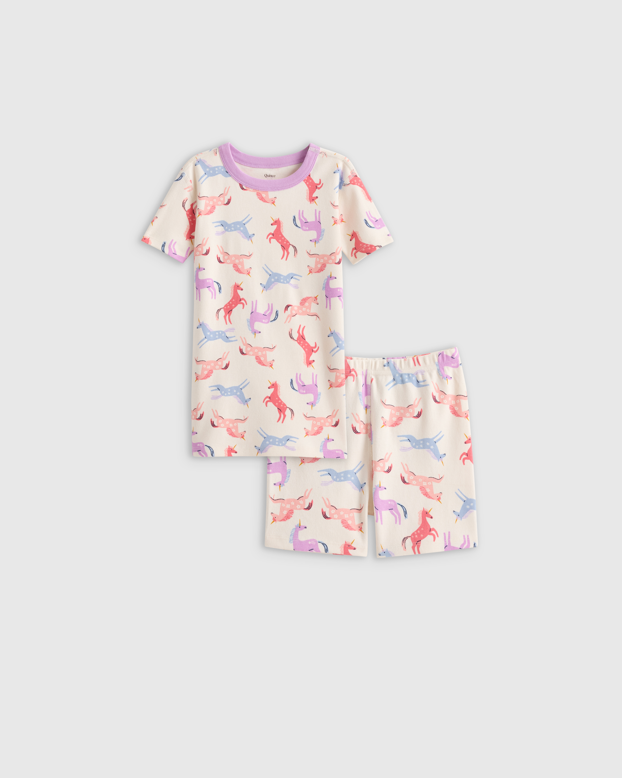 100% Organic Cotton Short Sleeve and Shorts Pajama Set — Image 13