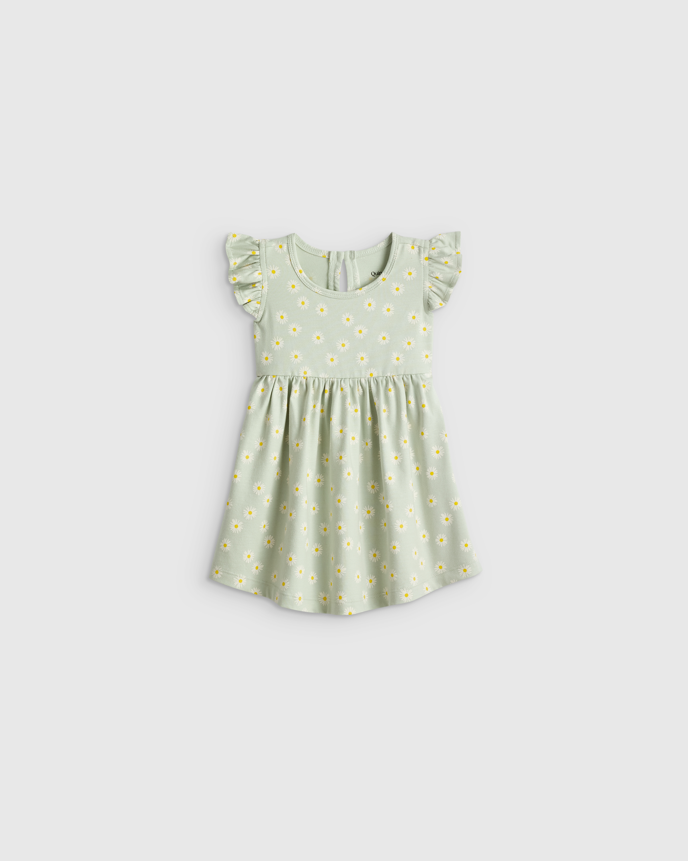 Organic Cotton Sleeveless Ruffle Dress — Image 6