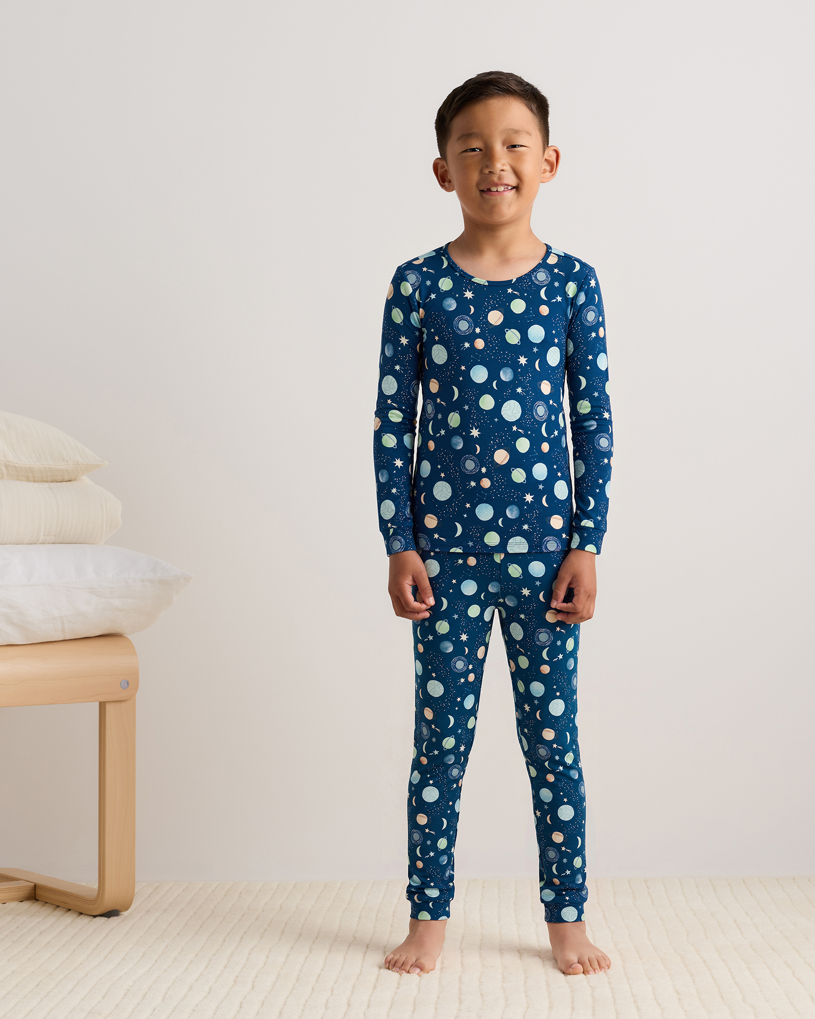 Bamboo Long Sleeve and Pant Pajama Set — Image 25