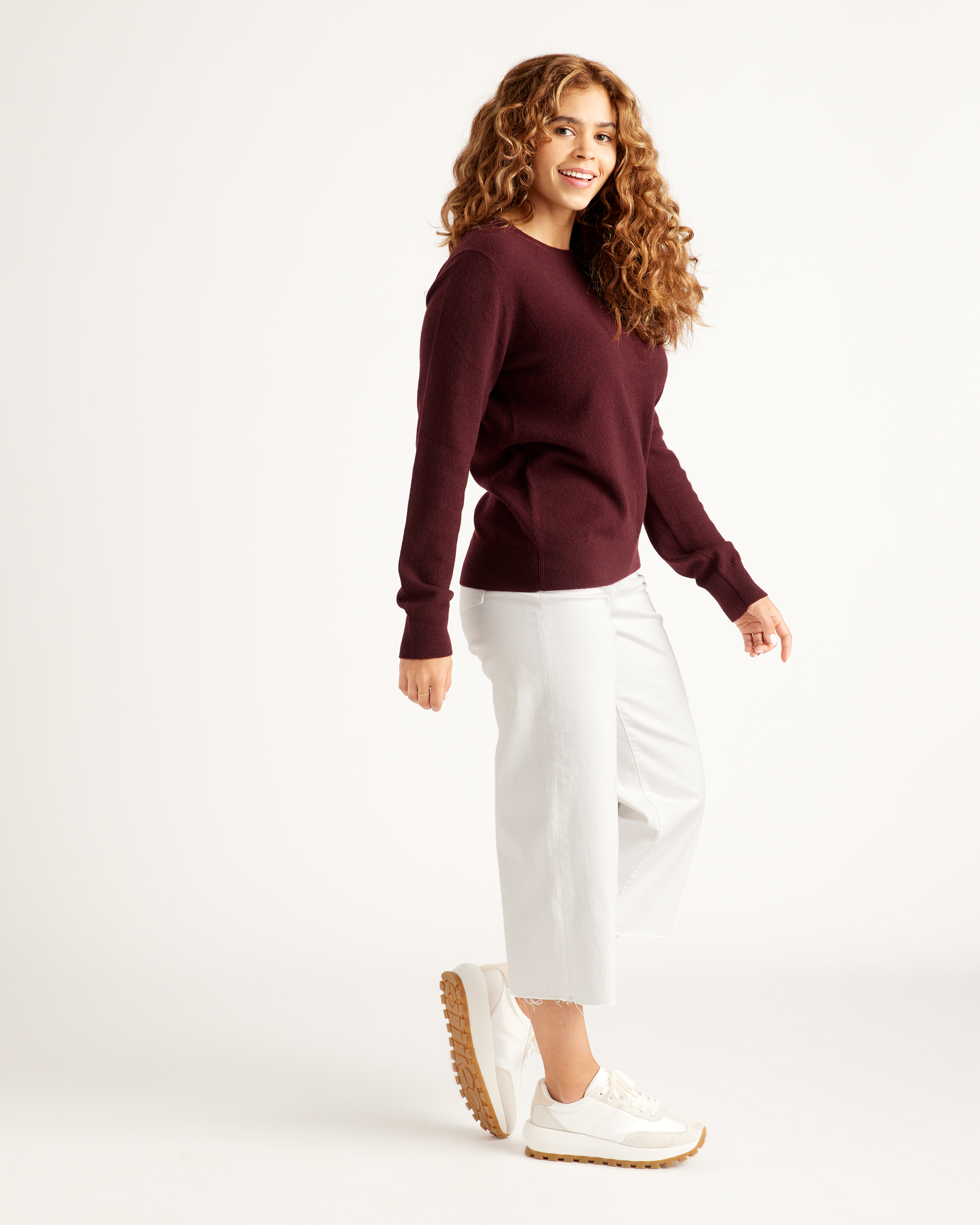 Mongolian Spring Cashmere Crewneck Sweater — Image 33