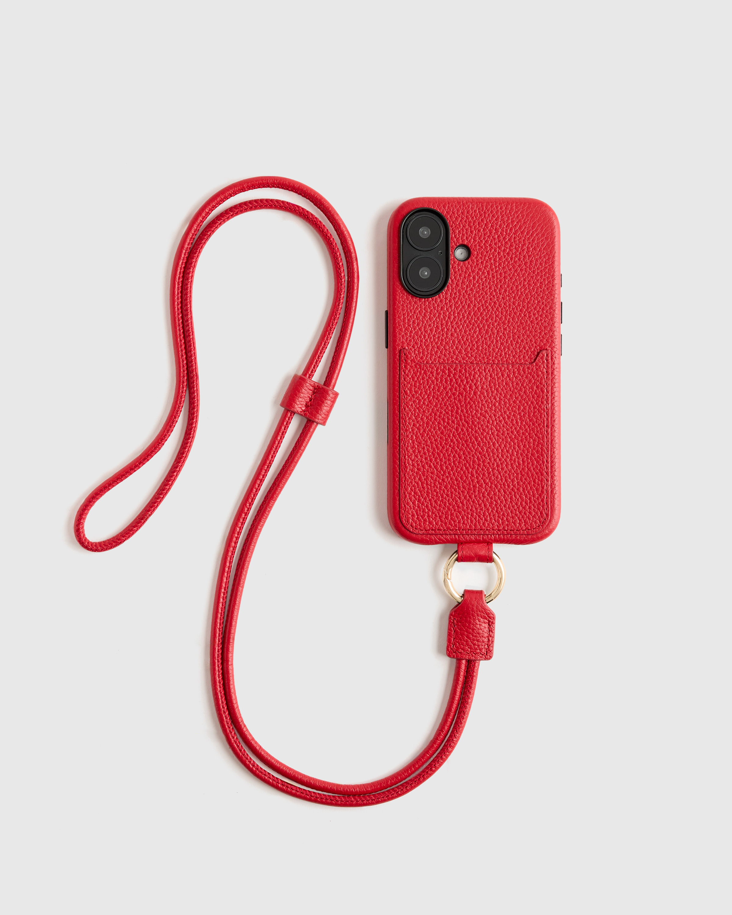 Italian Leather Phone Crossbody Case — Image 48