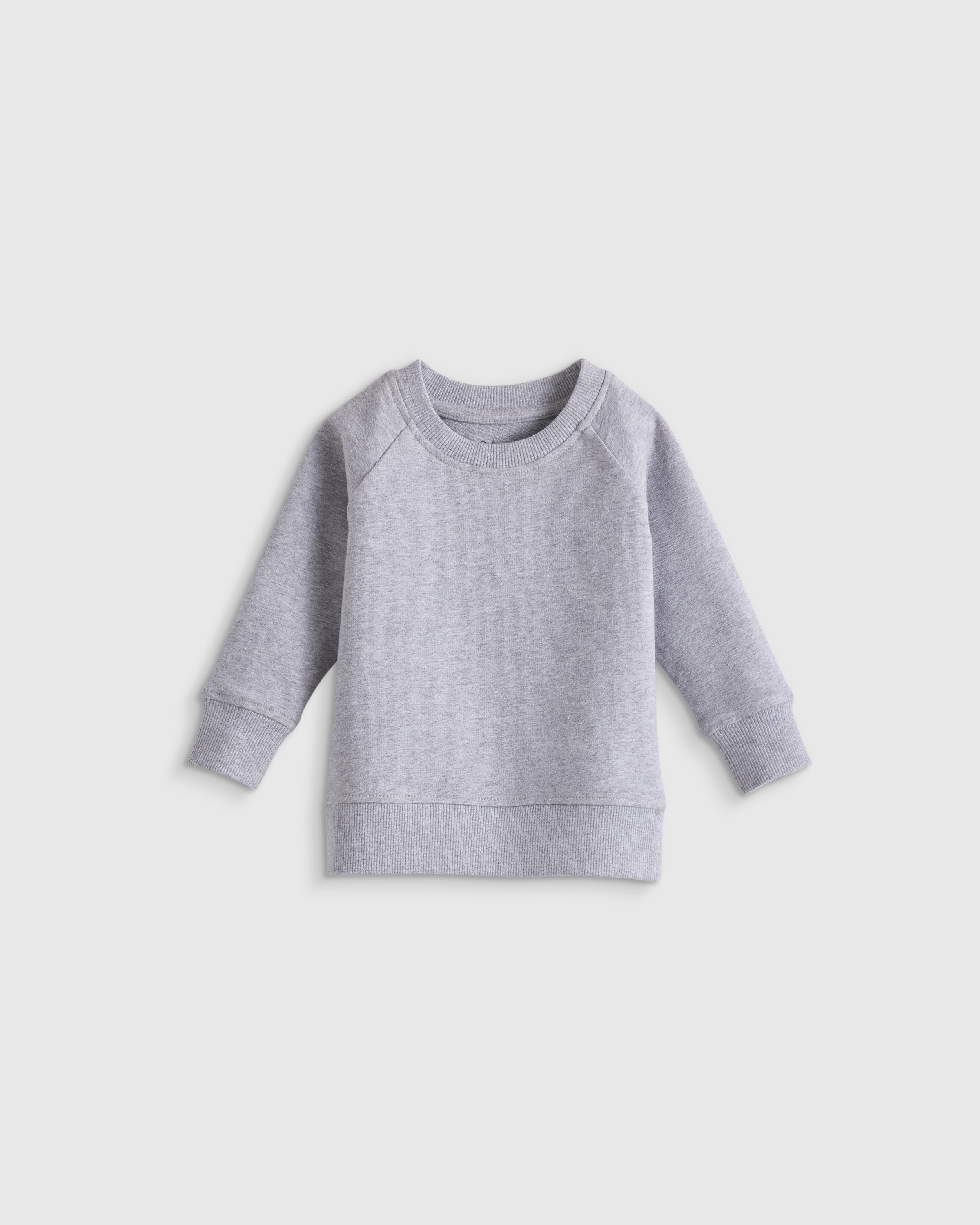 Organic Cotton French Terry Crew Neck Sweatshirt — Image 10