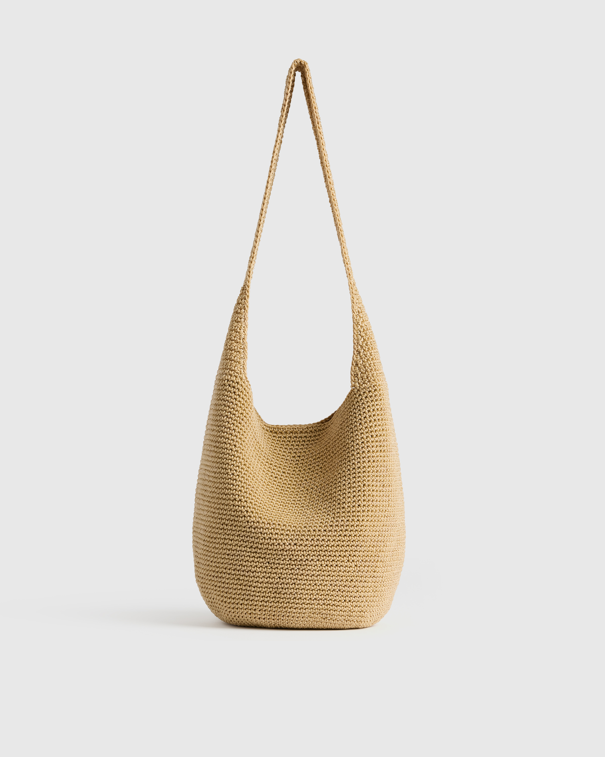 Hand Crochet Hobo Shoulder Bag — Image 19