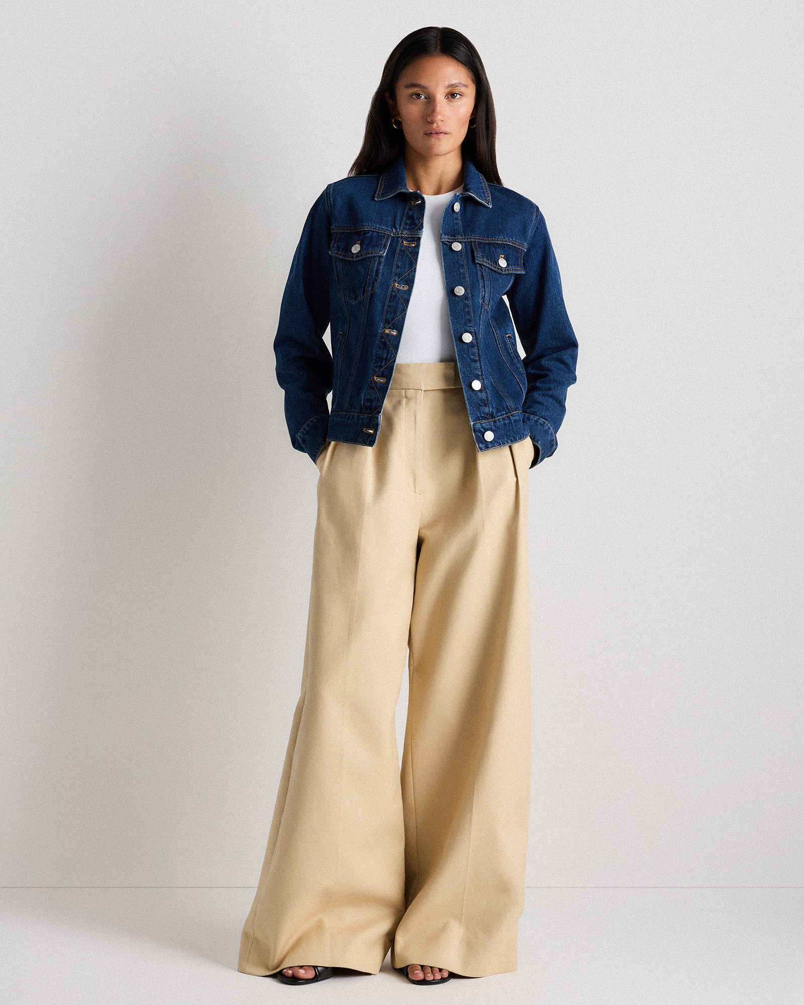 100% Organic Cotton Denim Jacket — Image 16