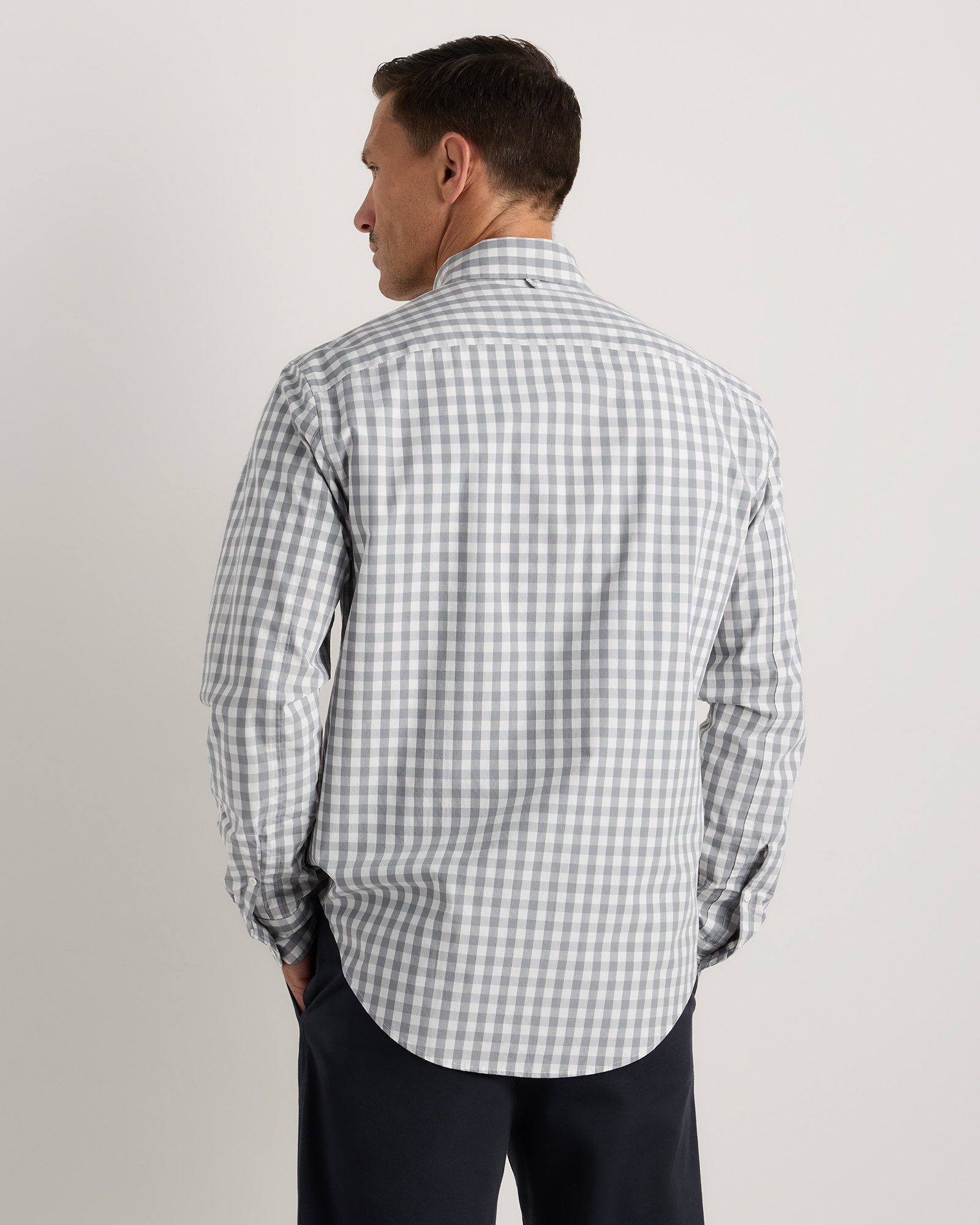 Organic Cotton Stretch Poplin Shirt — Image 26
