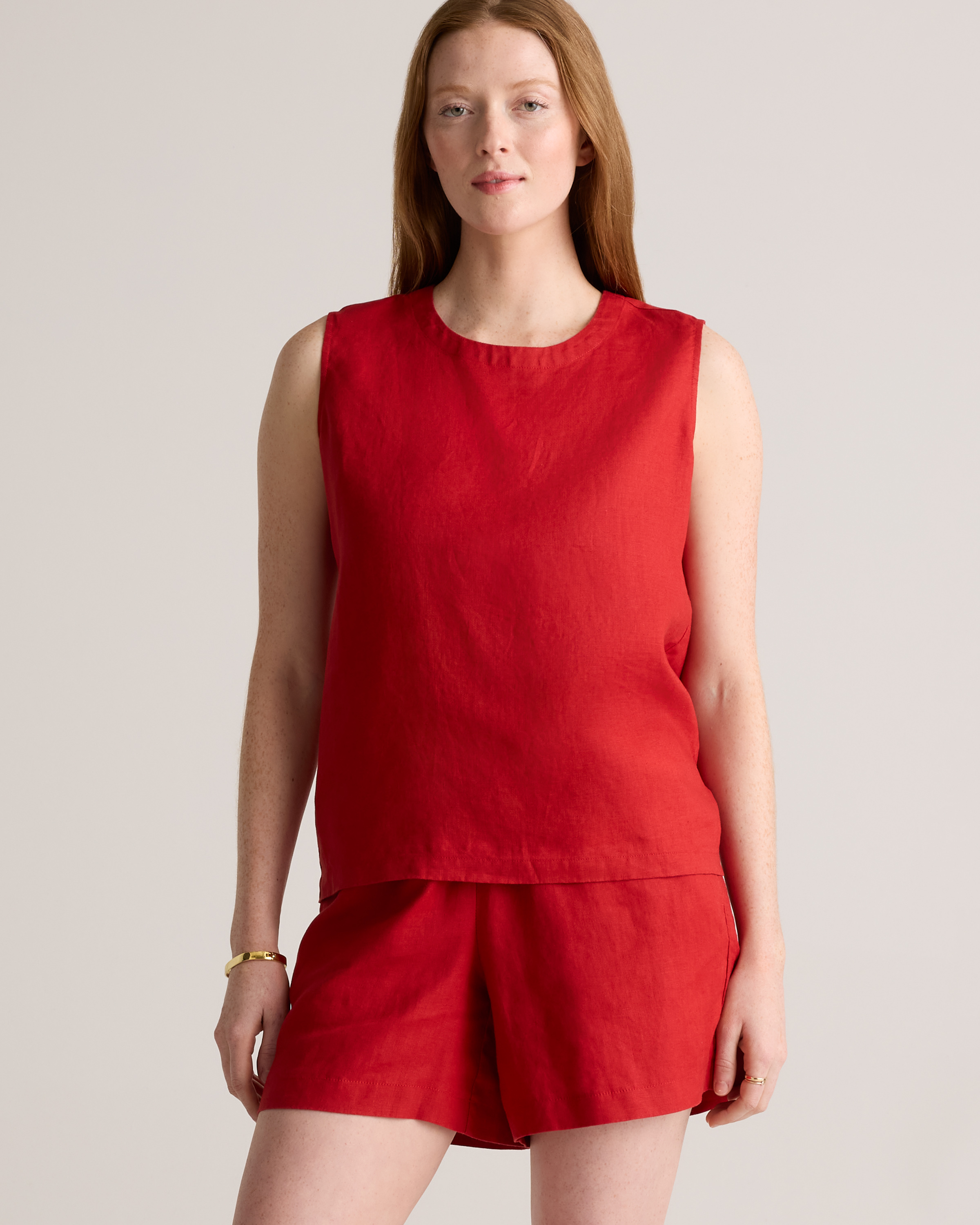 100% European Linen Tank — Image 34