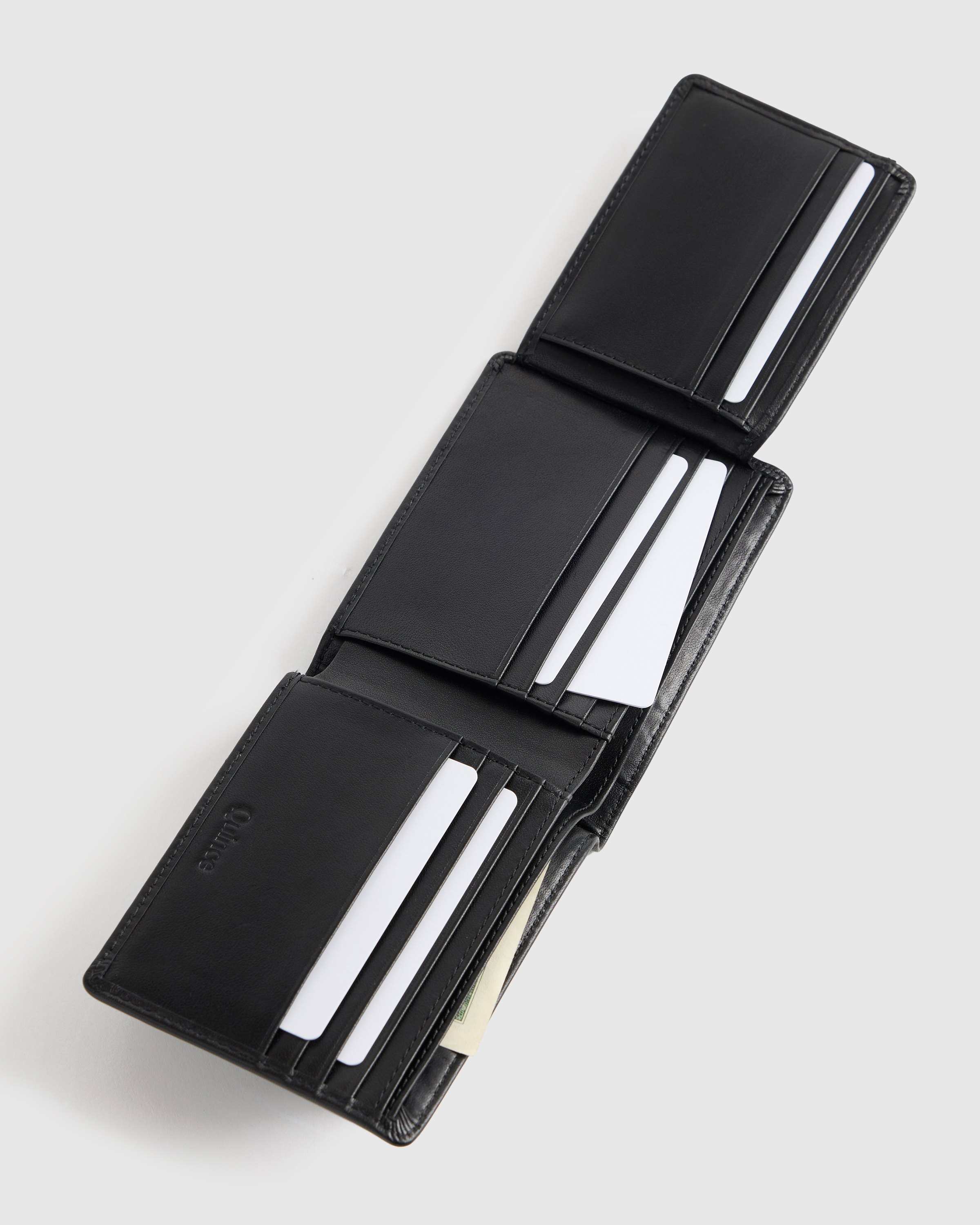 Italian Leather Bifold Wallet — Image 4