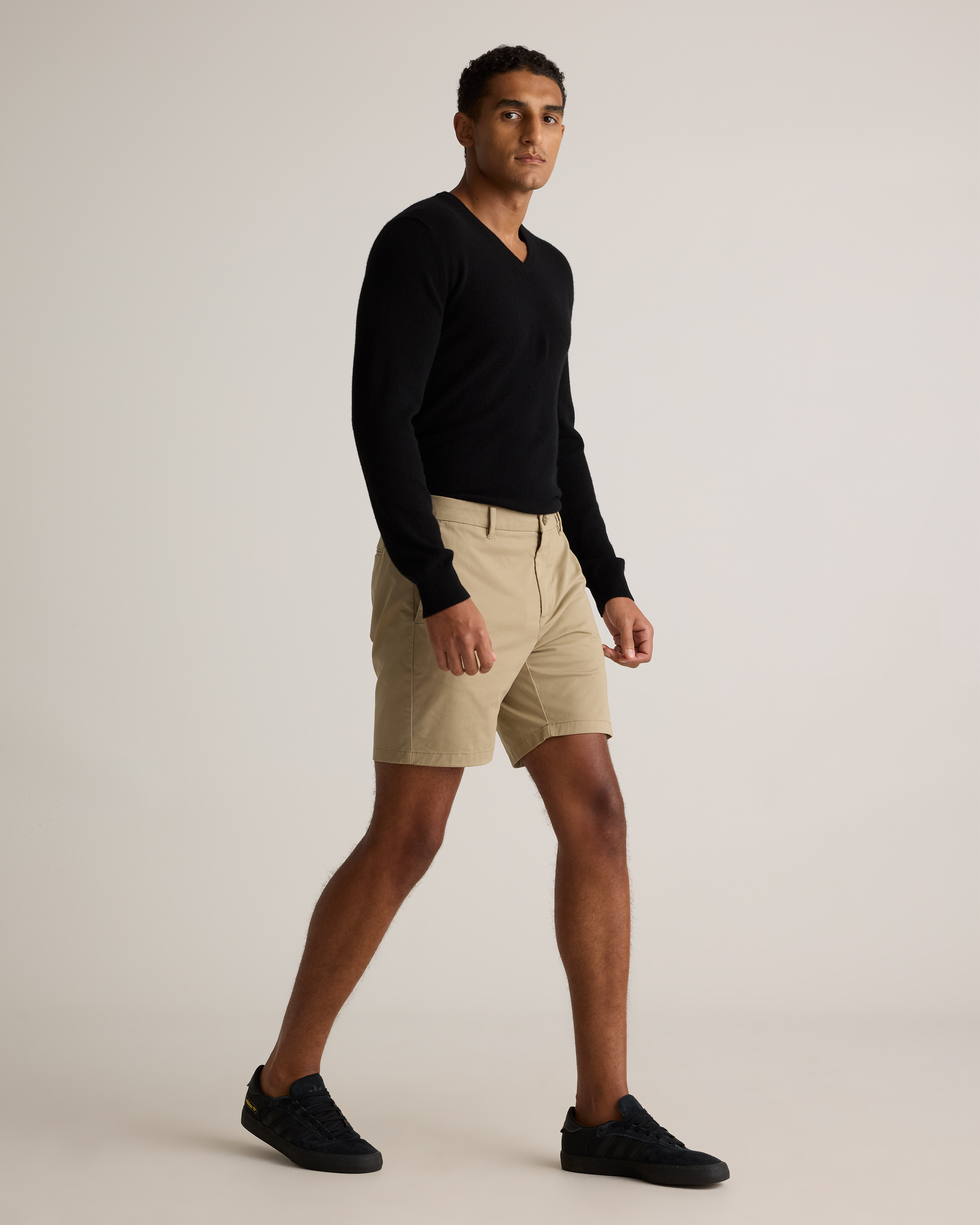 Organic Cotton Classic Stretch Chino Shorts - 7" — Image 12