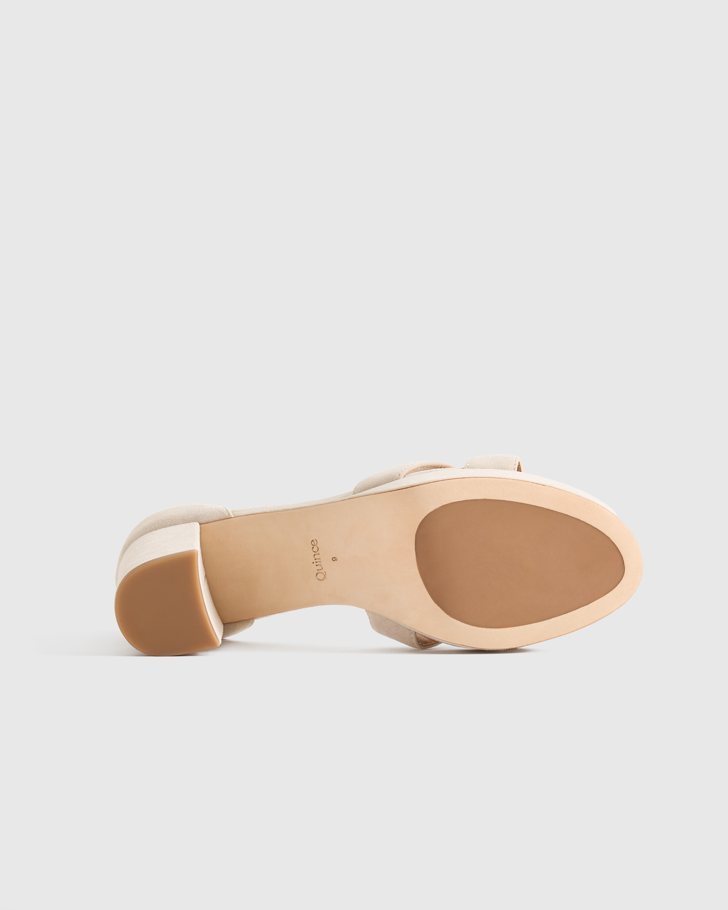 Italian Leather Crisscross Platform Sandal — Image 9