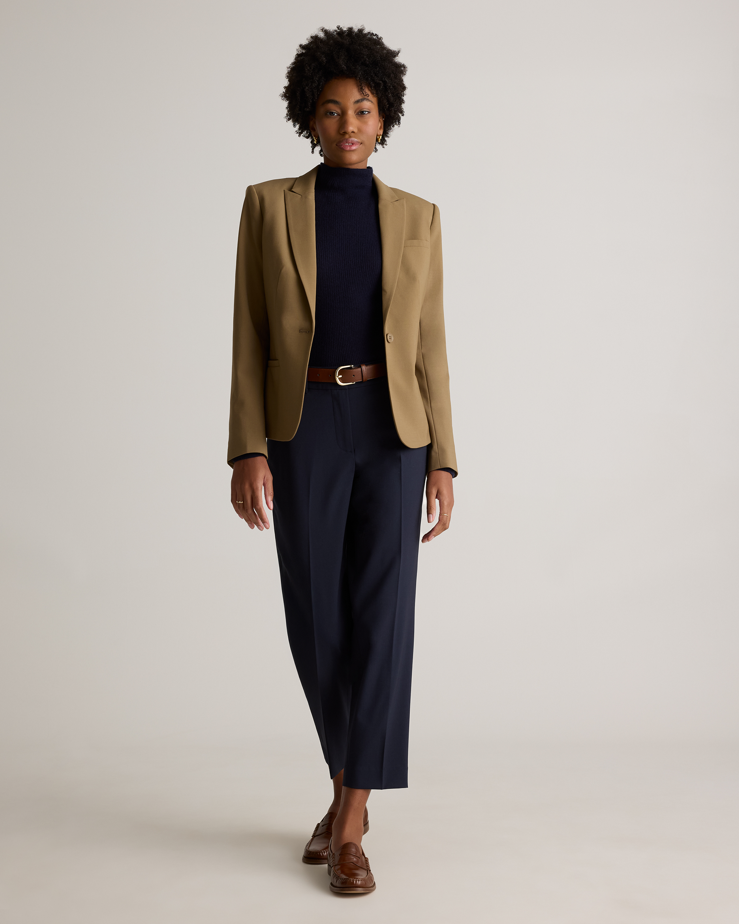 Italian Wool Tailored Blazer — Image 15