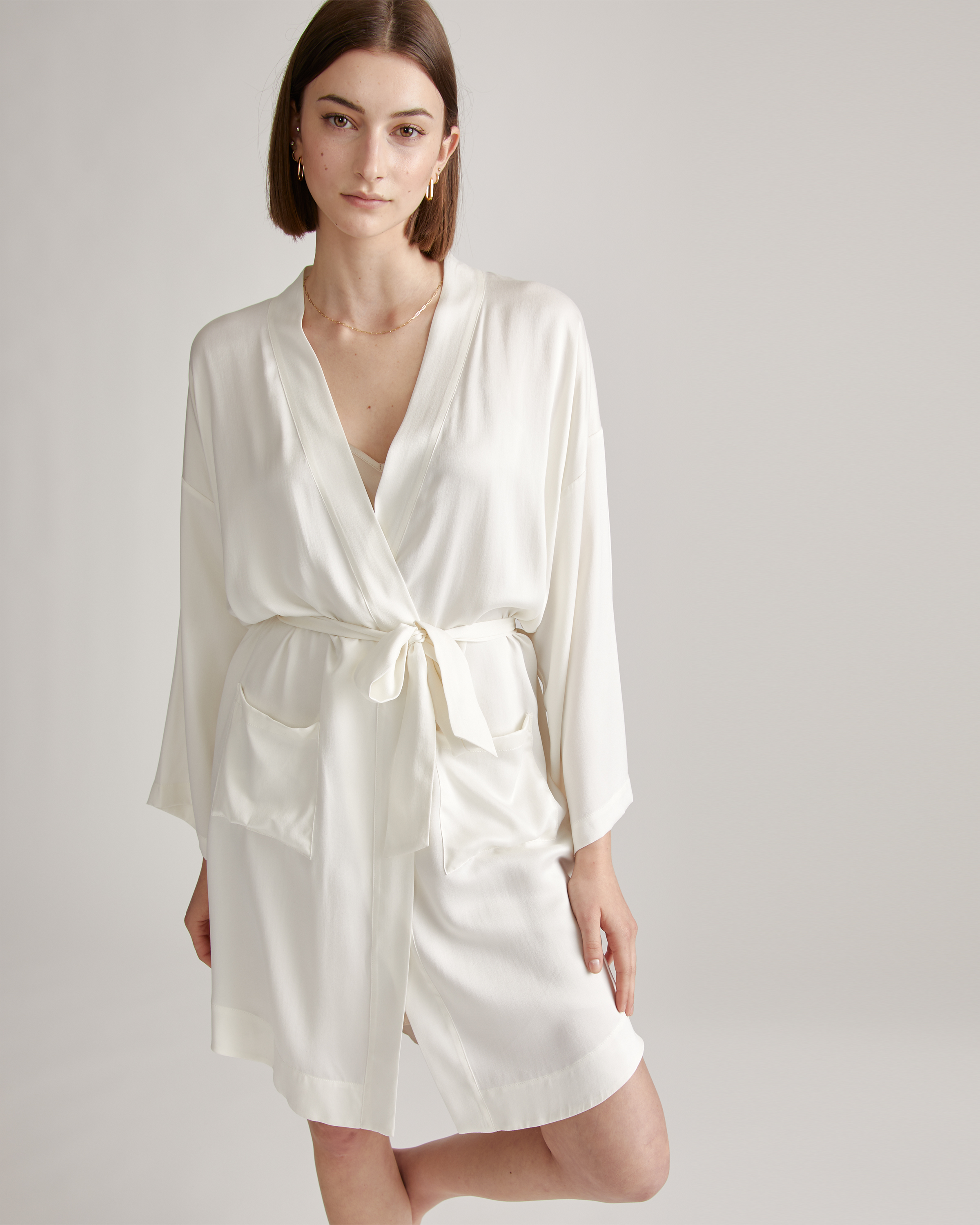 100% Washable Silk Robe — Image 6