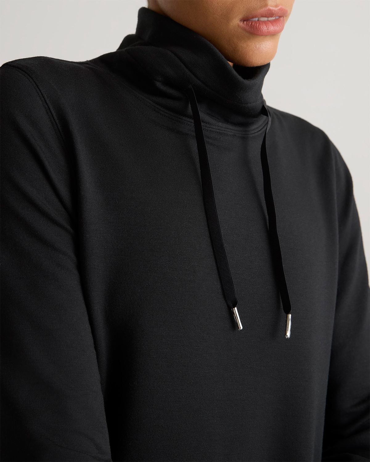 SuperSoft Fleece Mock Neck Pullover — Image 19