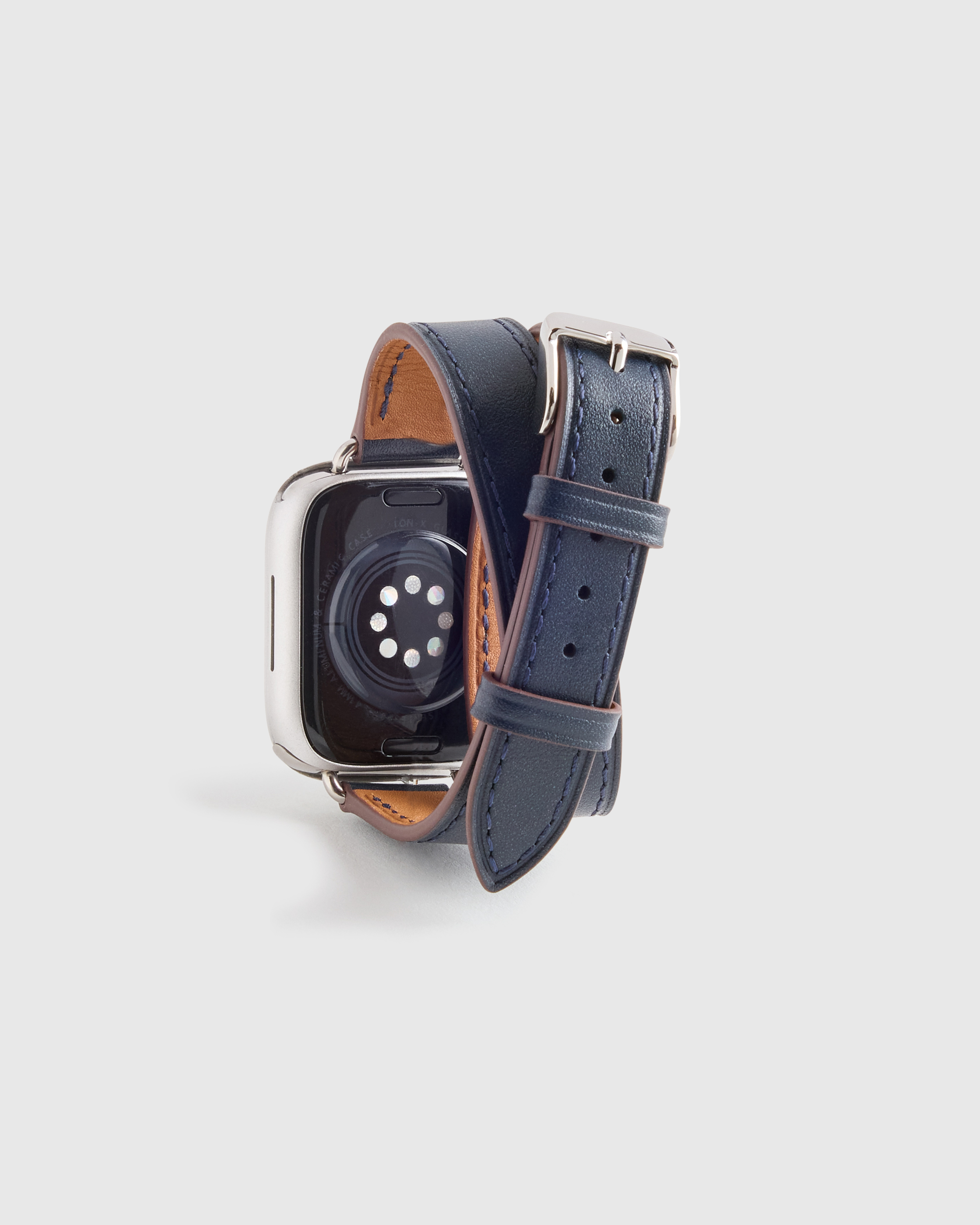 Leather Double Wrap Smartwatch Band — Image 10