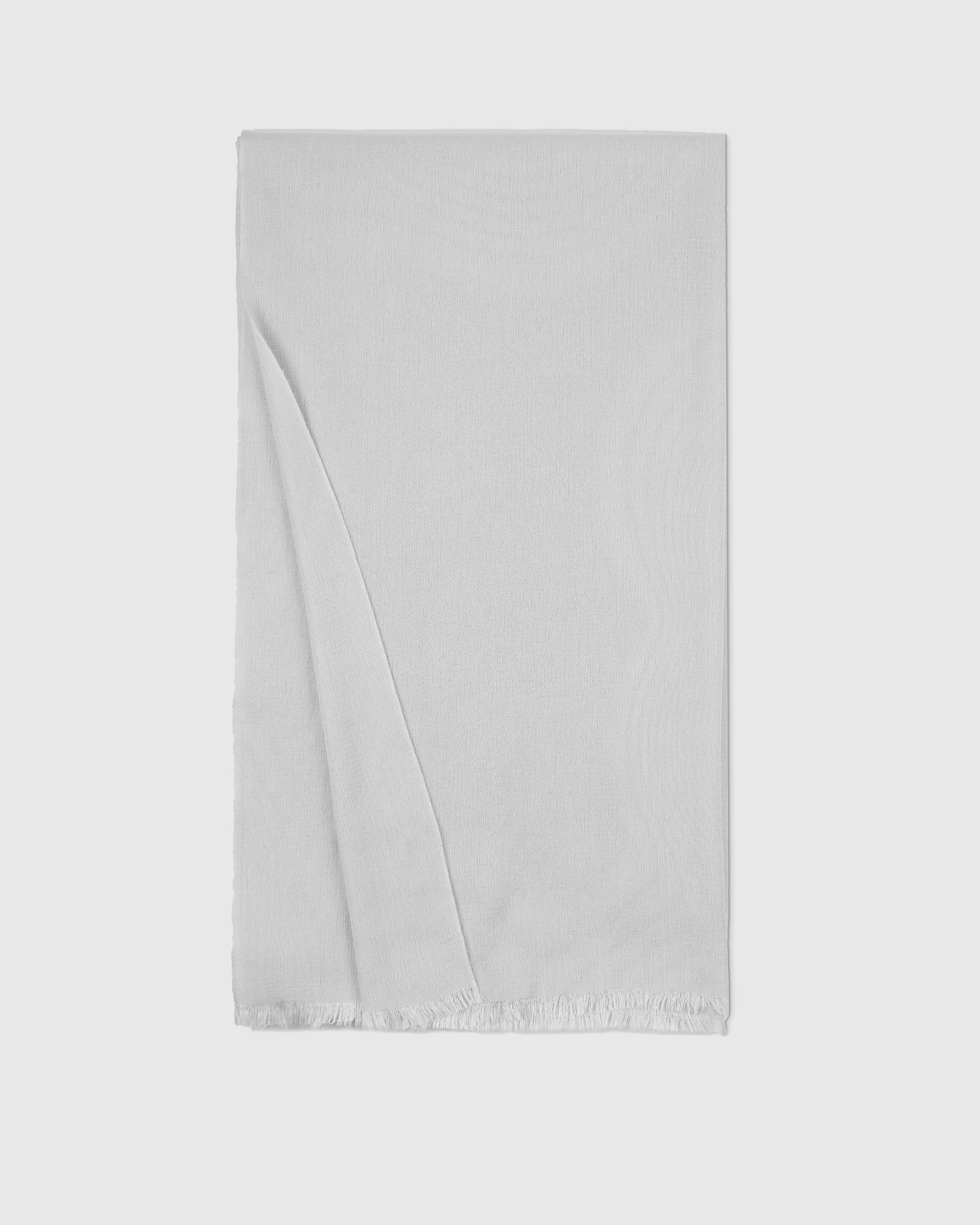 Featherweight Cashmere Silk Frayed Edge Scarf — Image 38