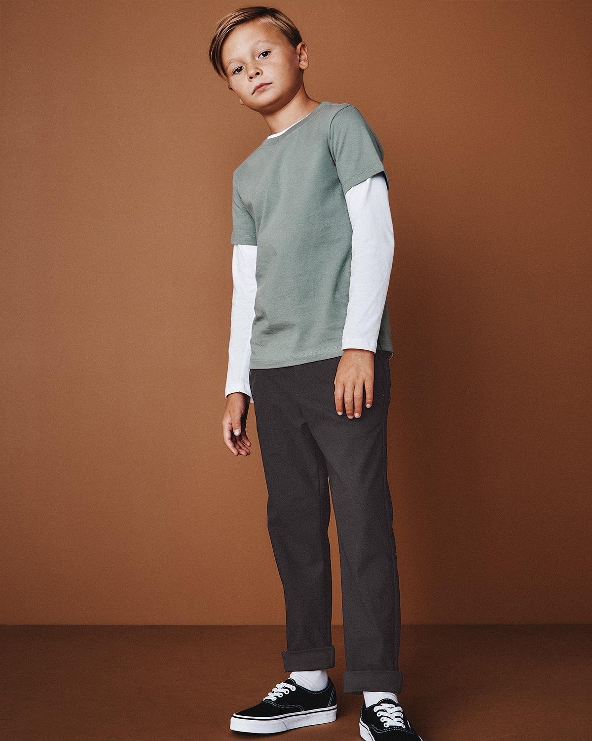 100% Organic Cotton Jersey Short Sleeve Tee — Image 26