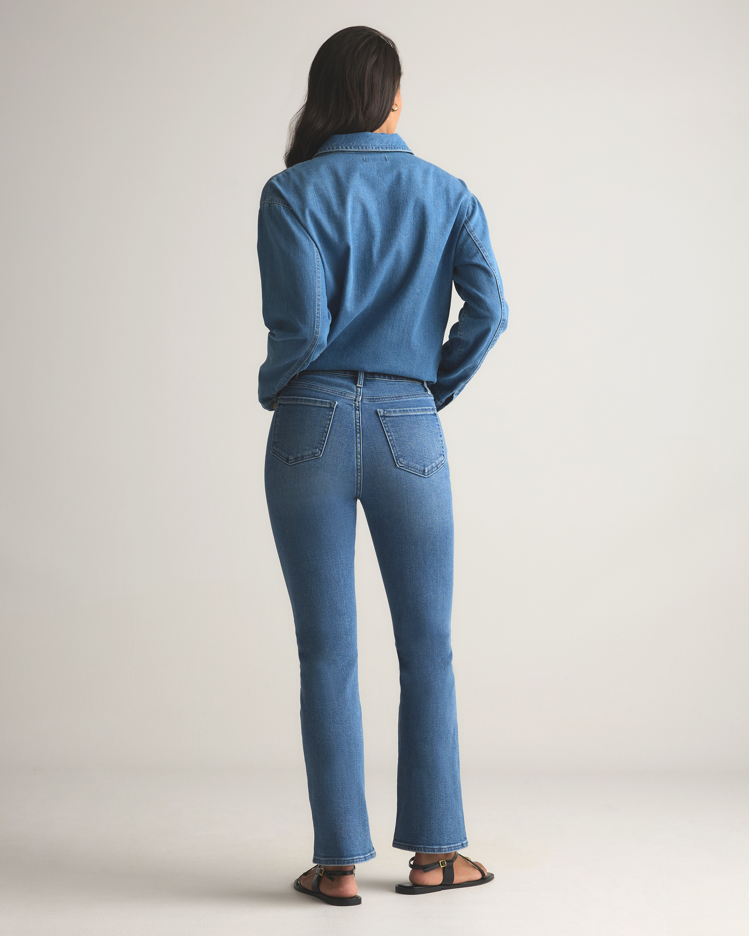 Bella Stretch Kick Flare Jeans — Image 44