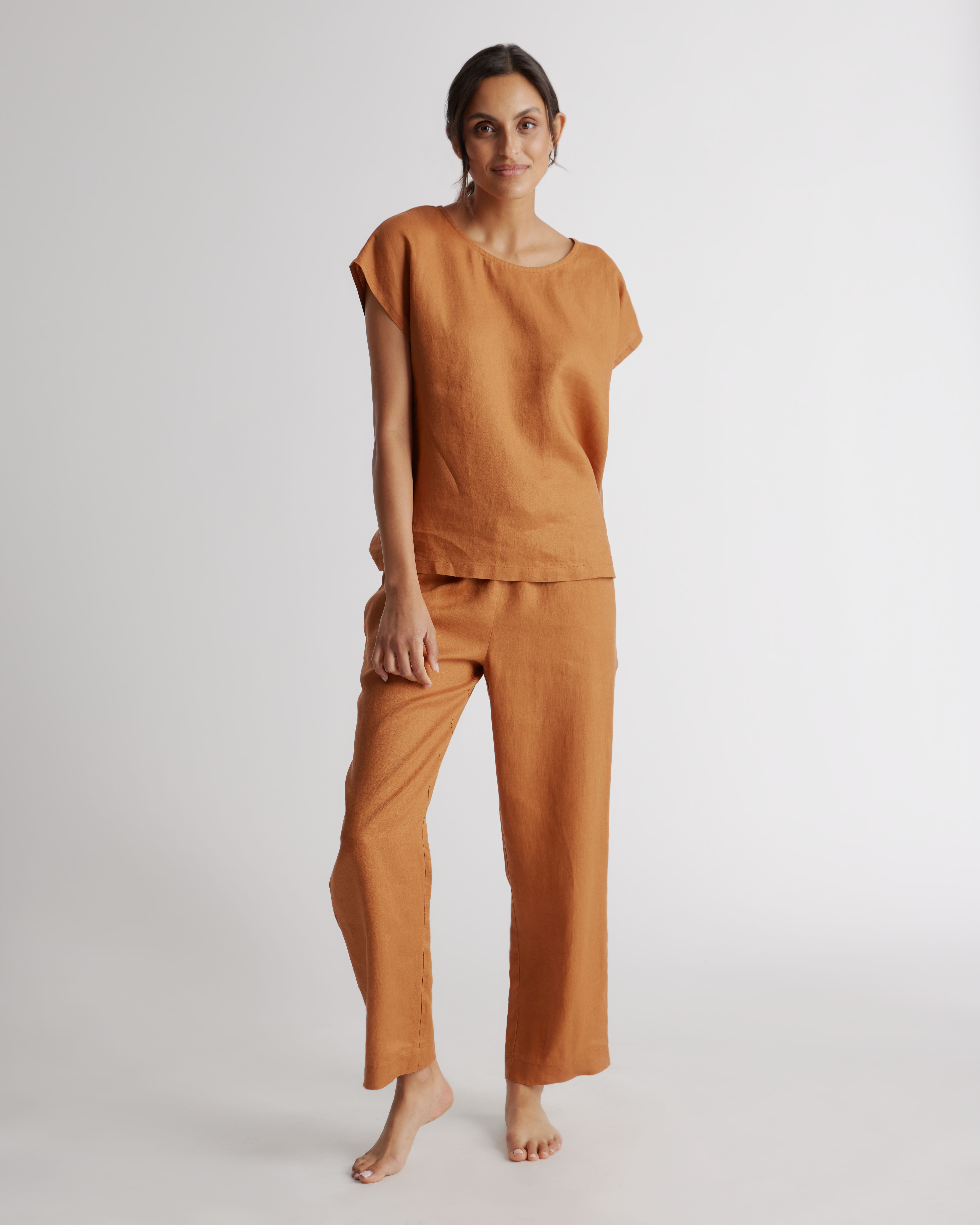 100% European Linen Pajama Set — Image 16