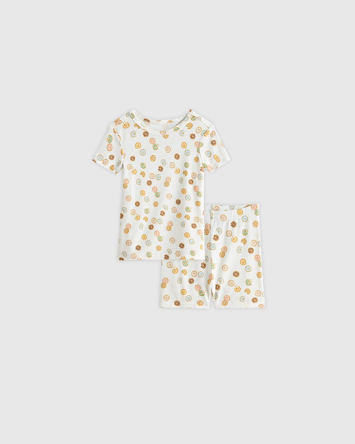 Bamboo Short Sleeve and Shorts Pajama Set — Image 25