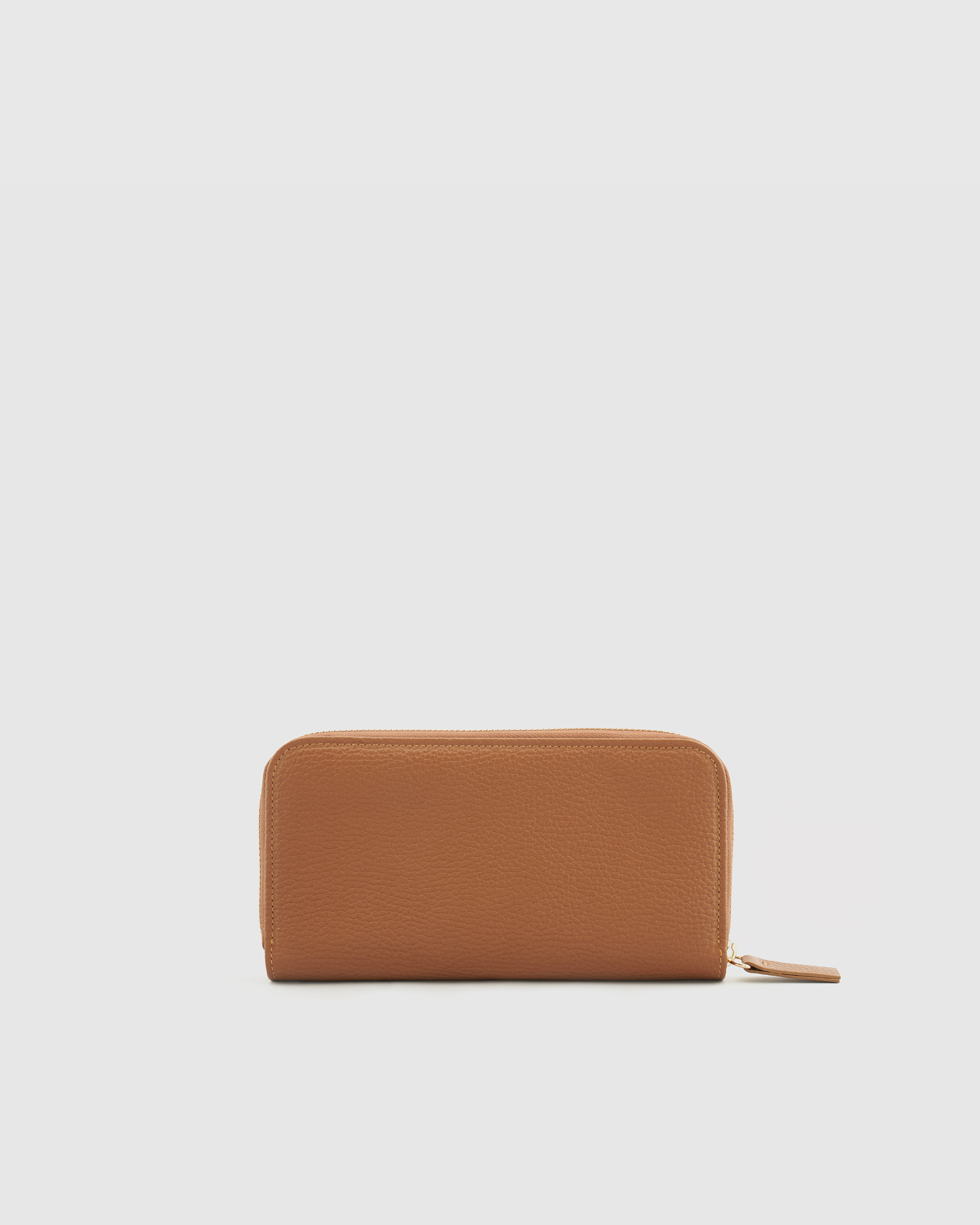 Italian Pebbled Leather Continental Wallet — Image 21