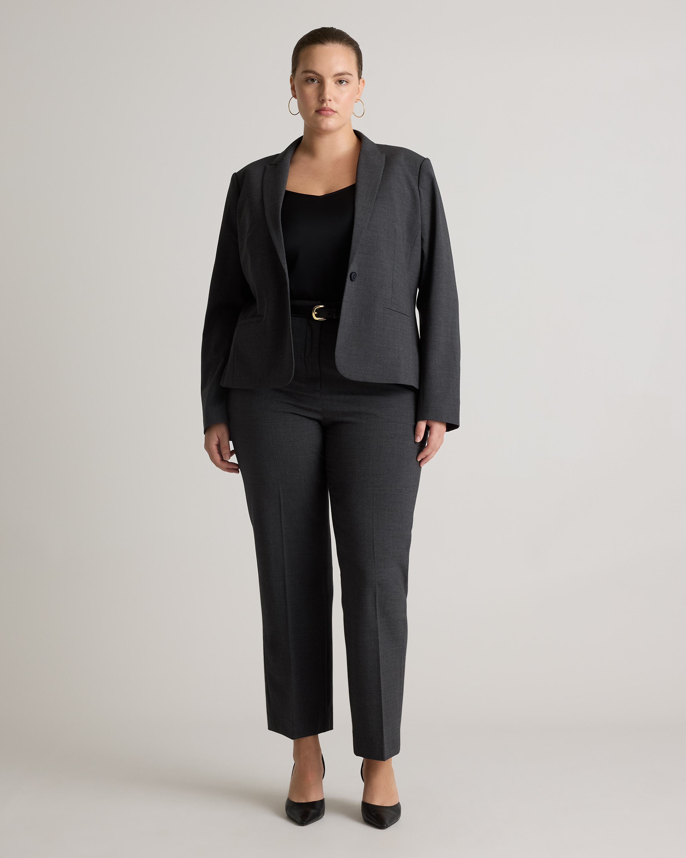 Italian Wool Tailored Blazer — Image 14