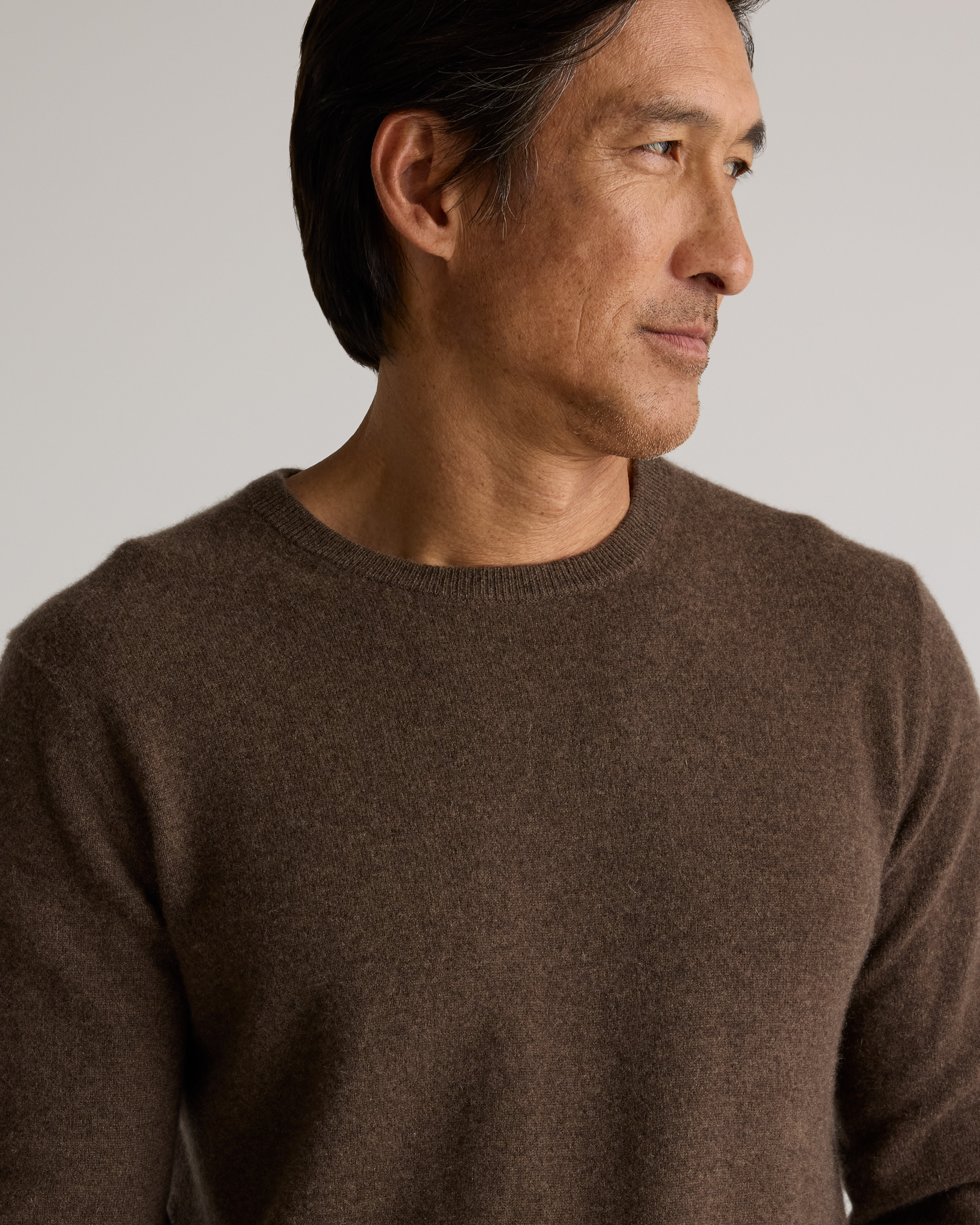 Mongolian Cashmere Crewneck Sweater — Image 8