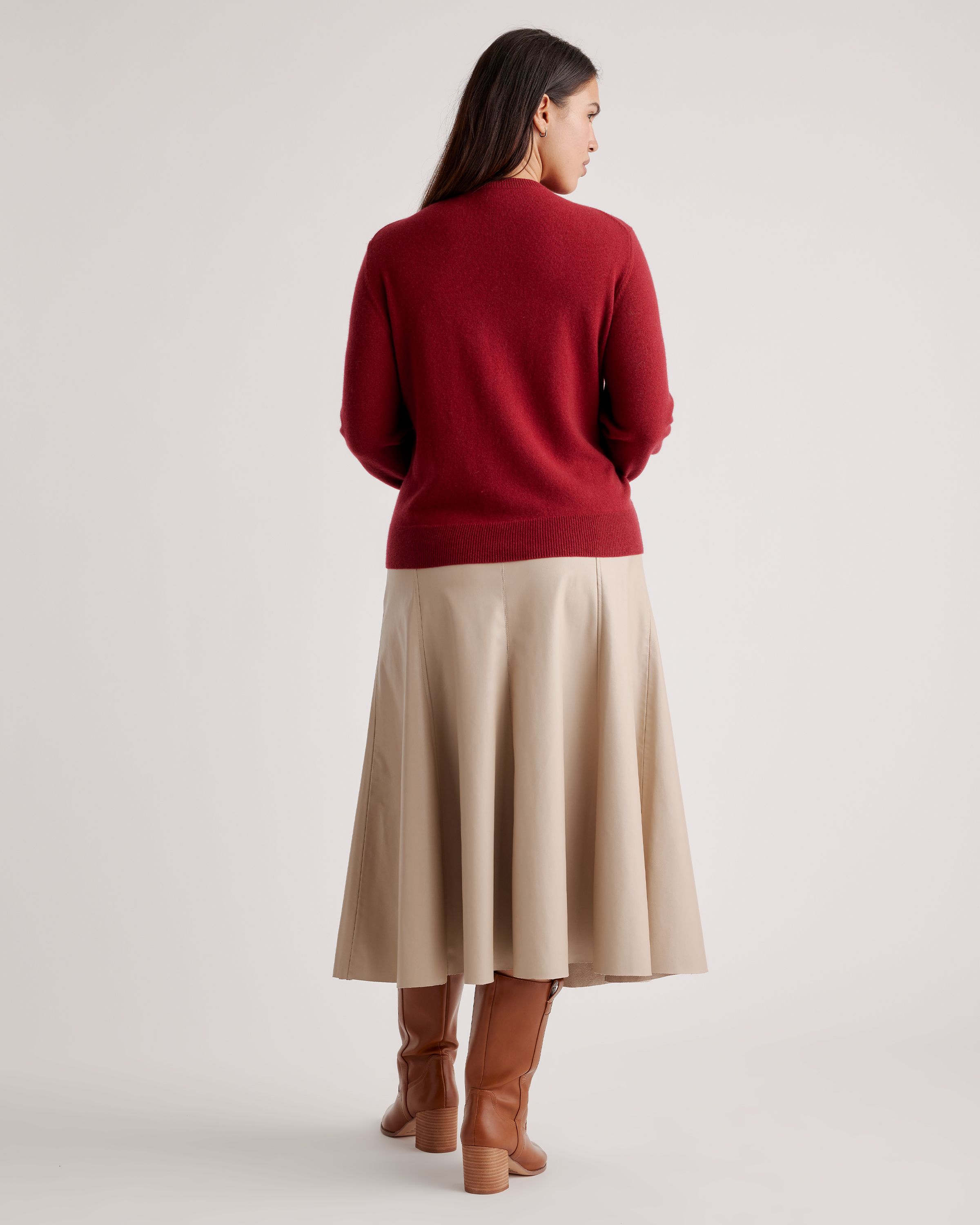 Mongolian Spring Cashmere Crewneck Sweater — Image 31