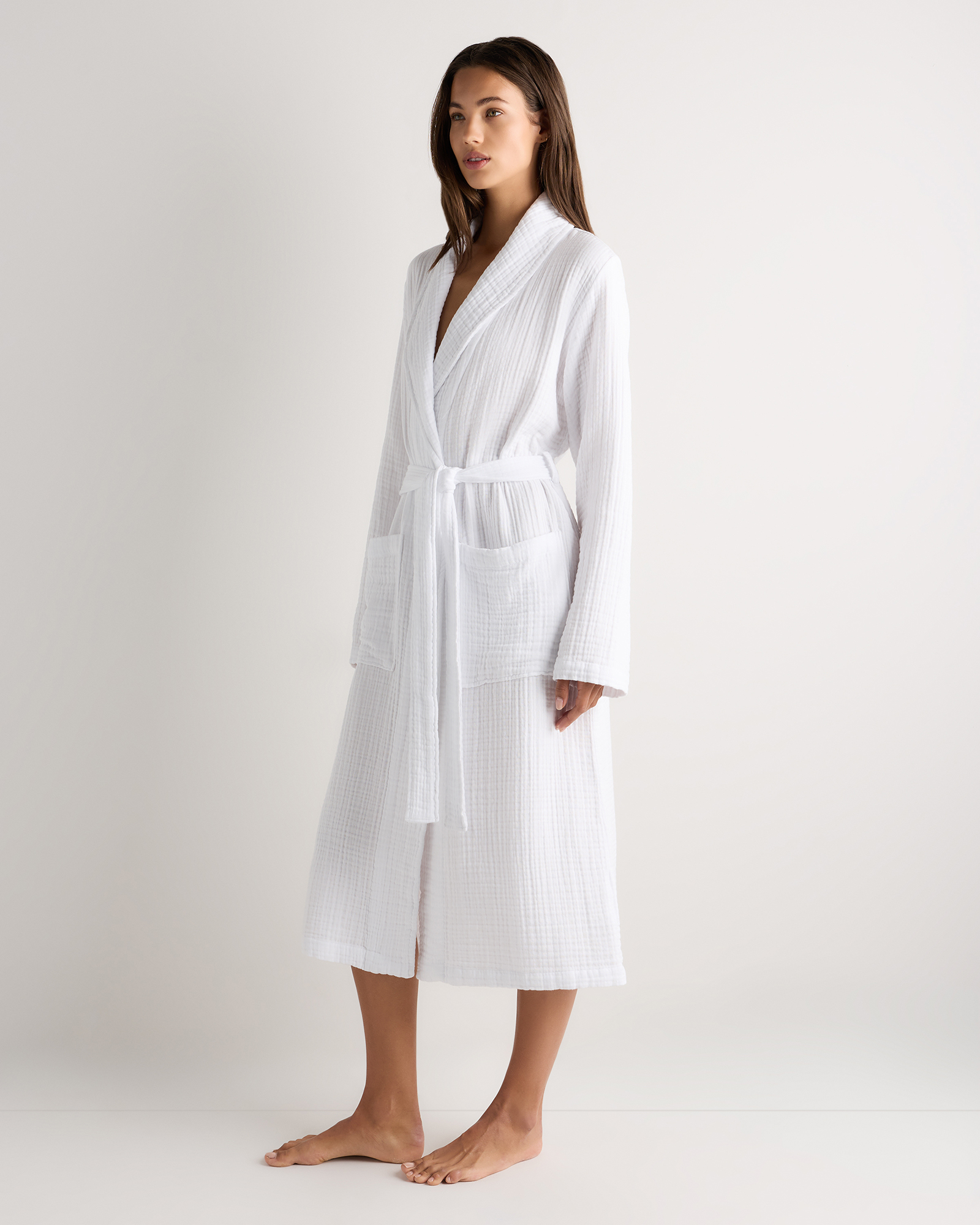 Soft Layered Turkish Cotton Robe — Image 22