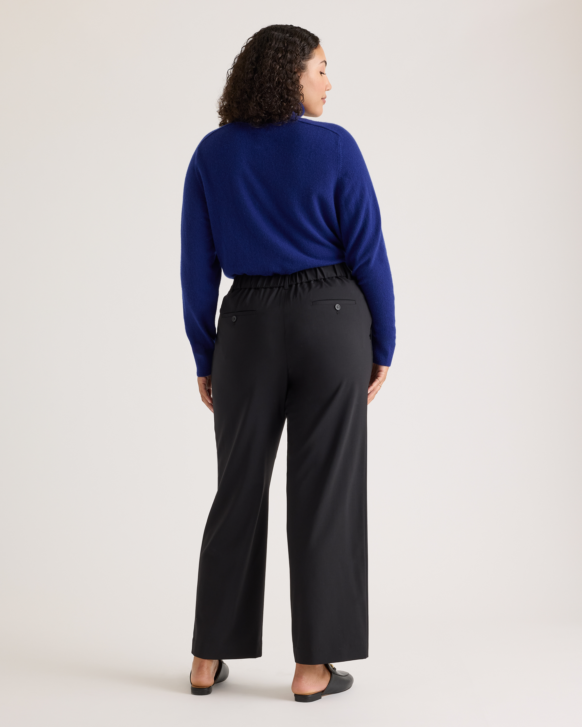 Italian Wool Pleated Trouser — Image 6