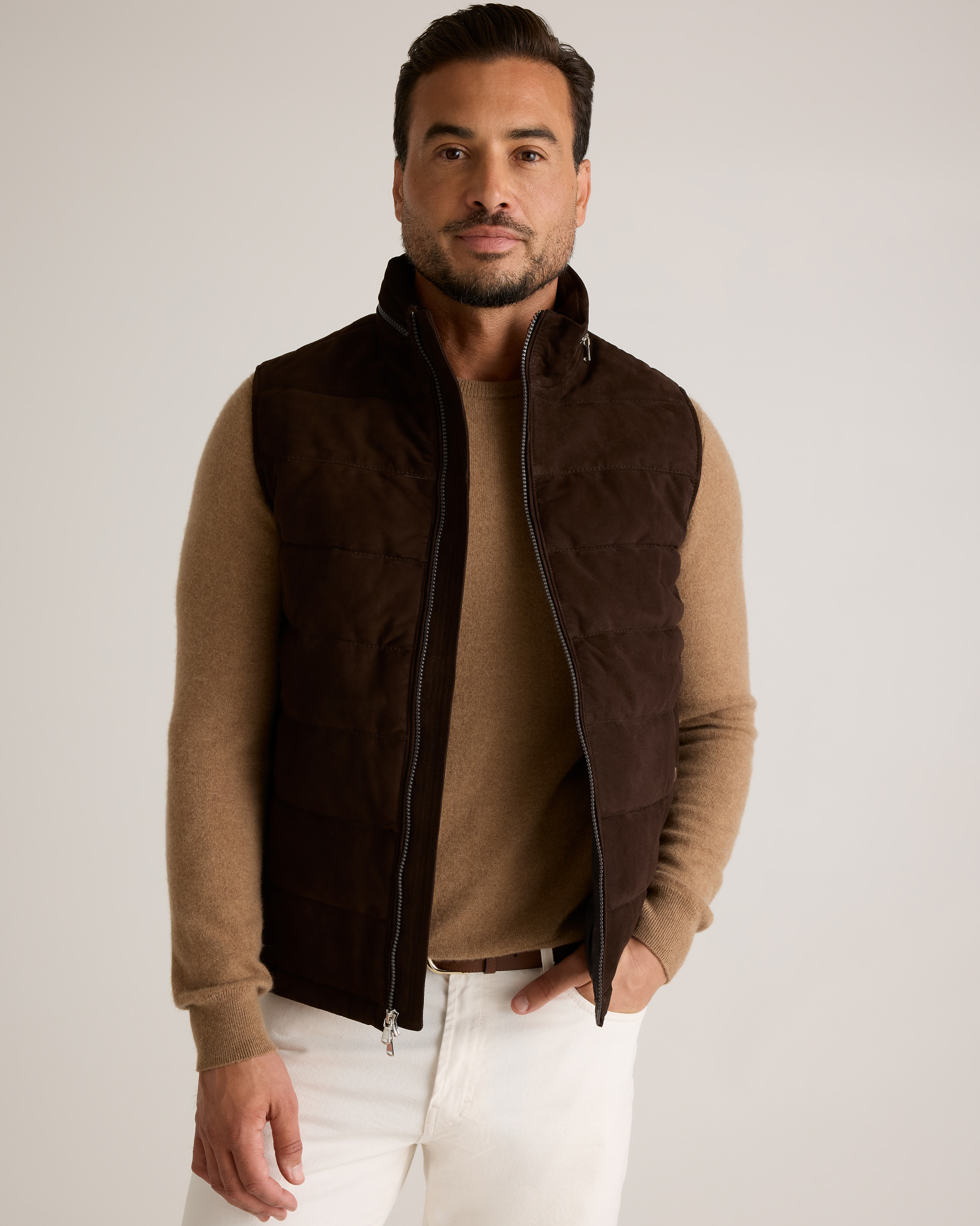 Mongolian Cashmere Crewneck Sweater — Image 14