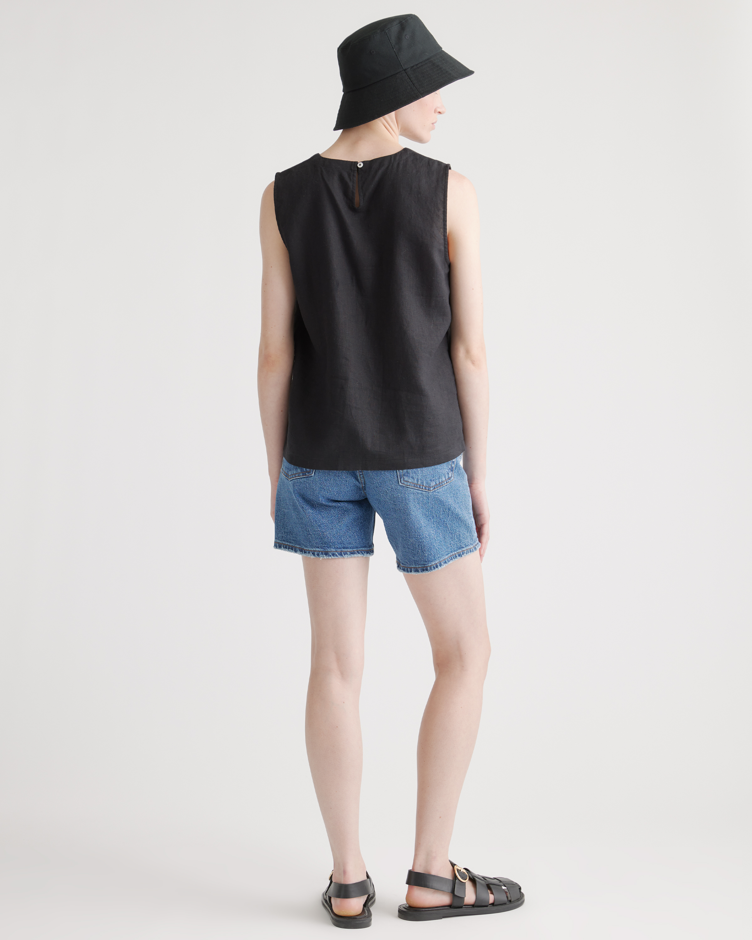 100% European Linen Tank — Image 30