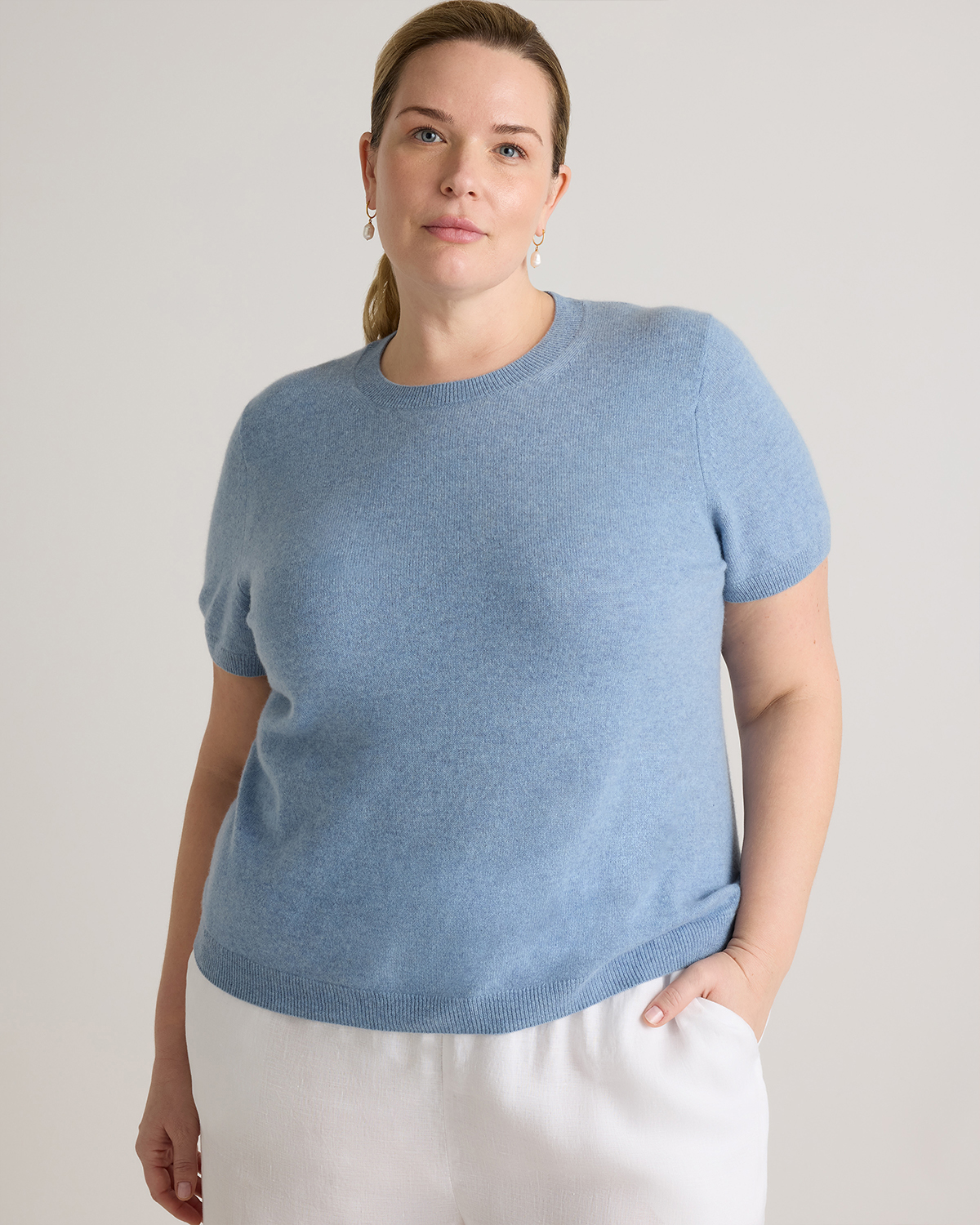 Mongolian Cashmere Tee — Image 58