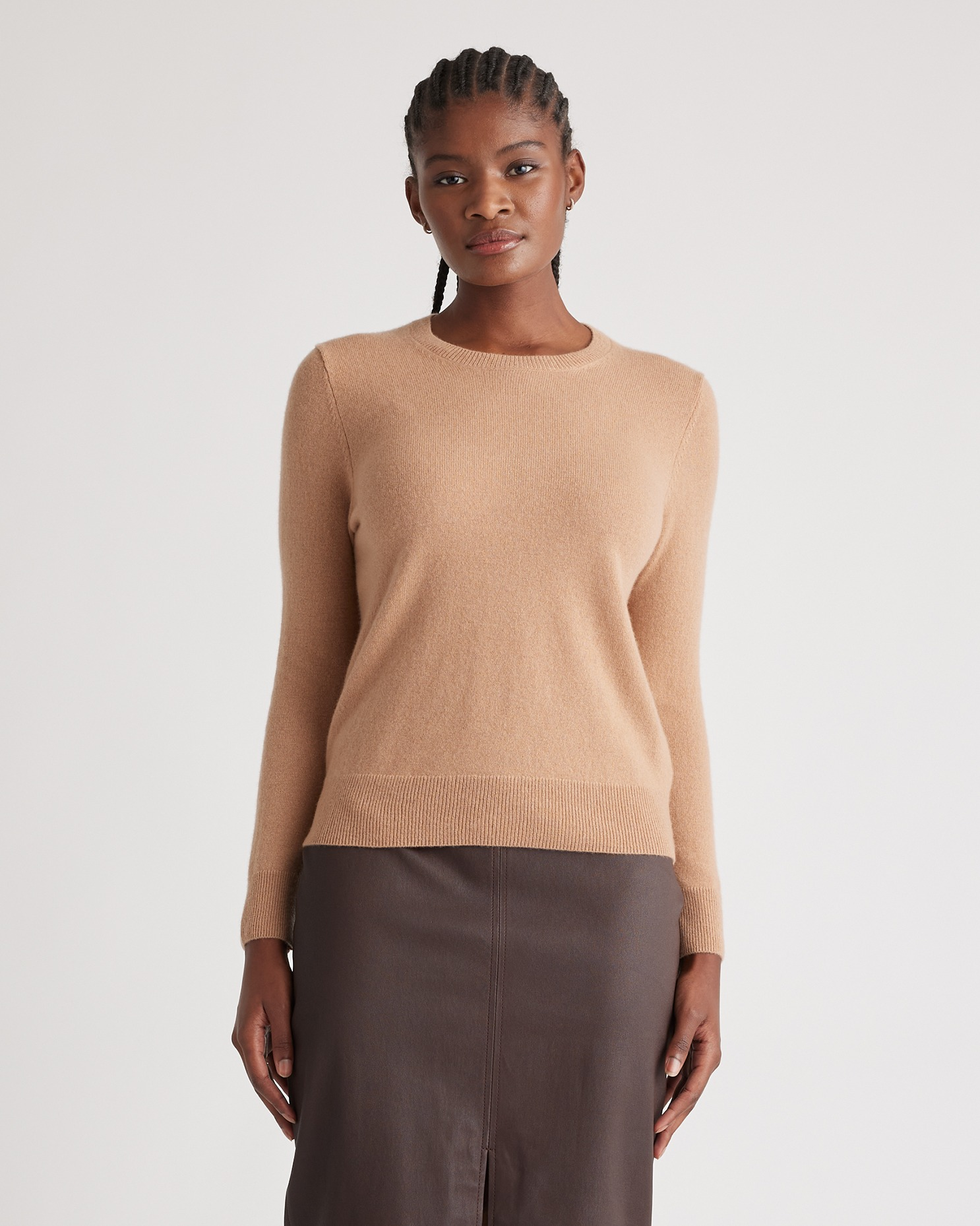 Mongolian Spring Cashmere Crewneck Sweater — Image 42