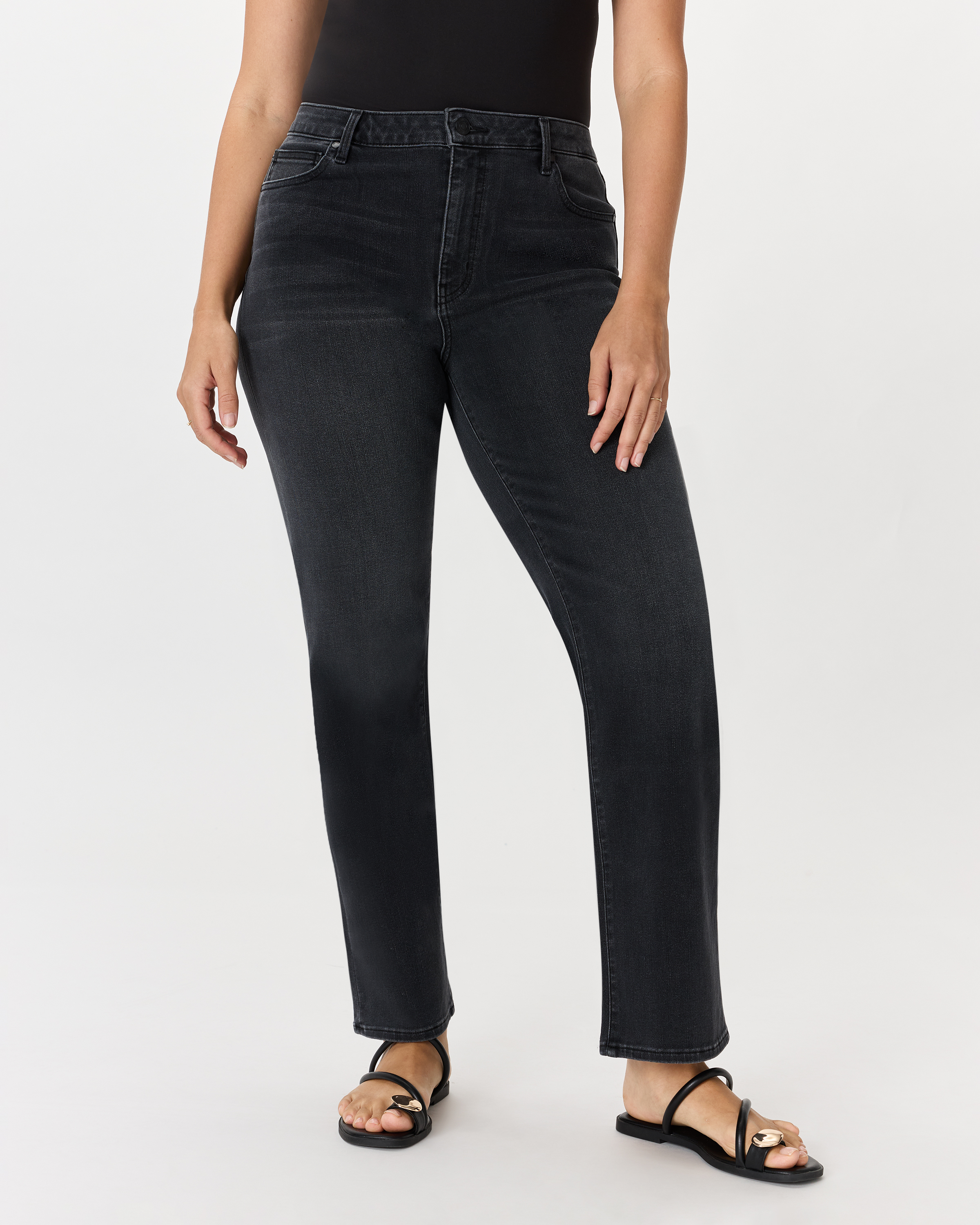 Bella Stretch Straight Jeans — Image 50