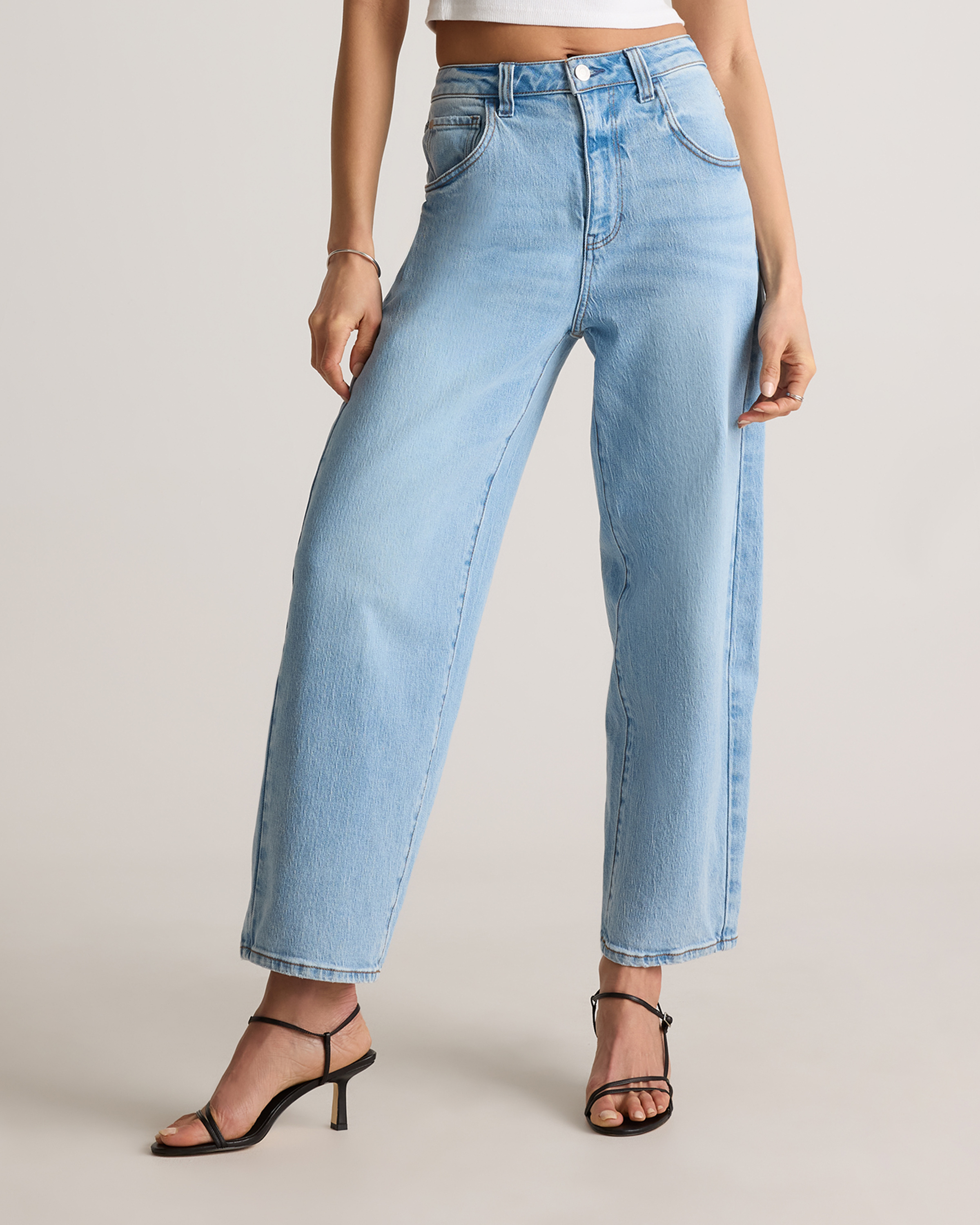 Bella Stretch Barrel Jeans — Image 15