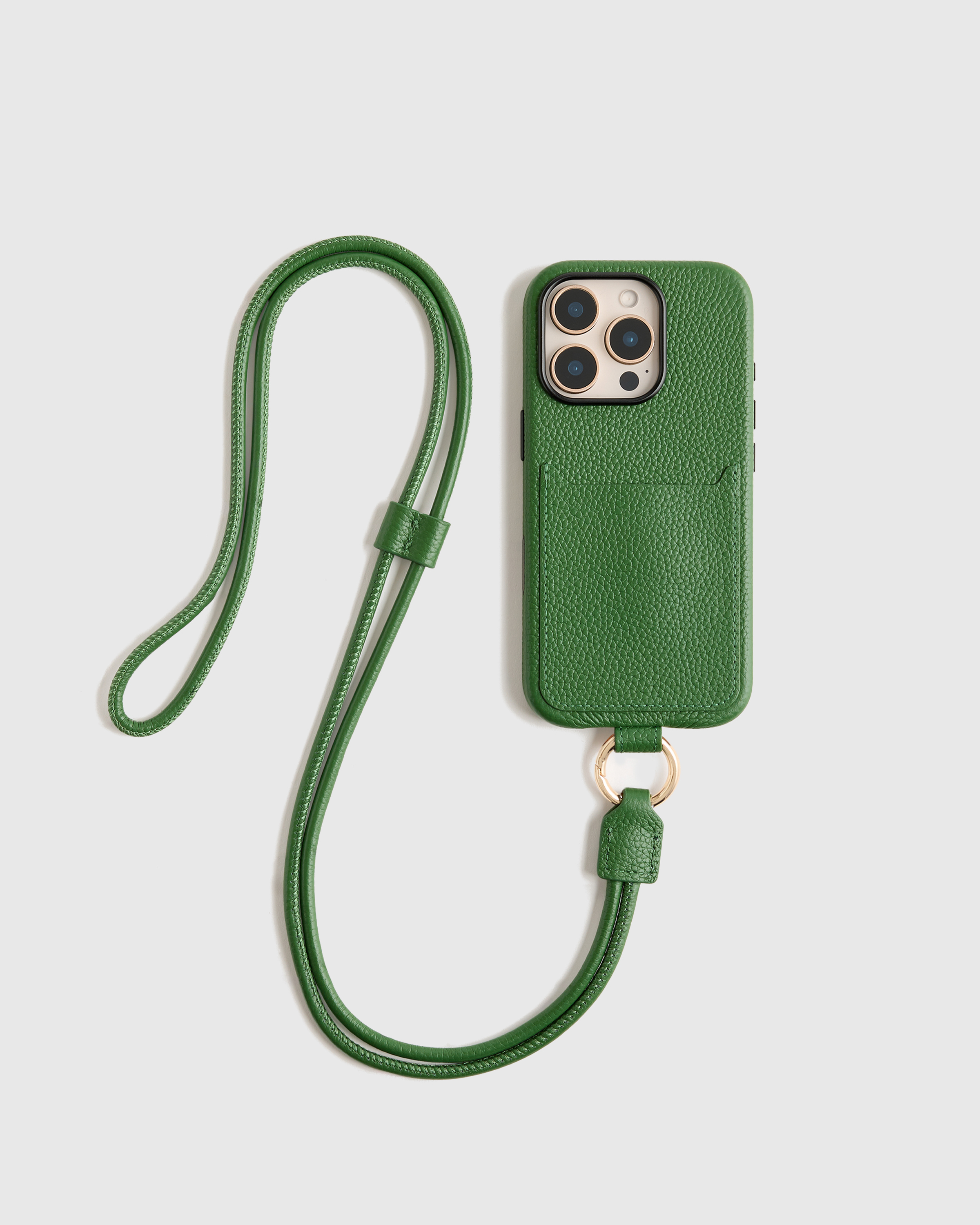 Italian Leather Phone Crossbody Case — Image 56