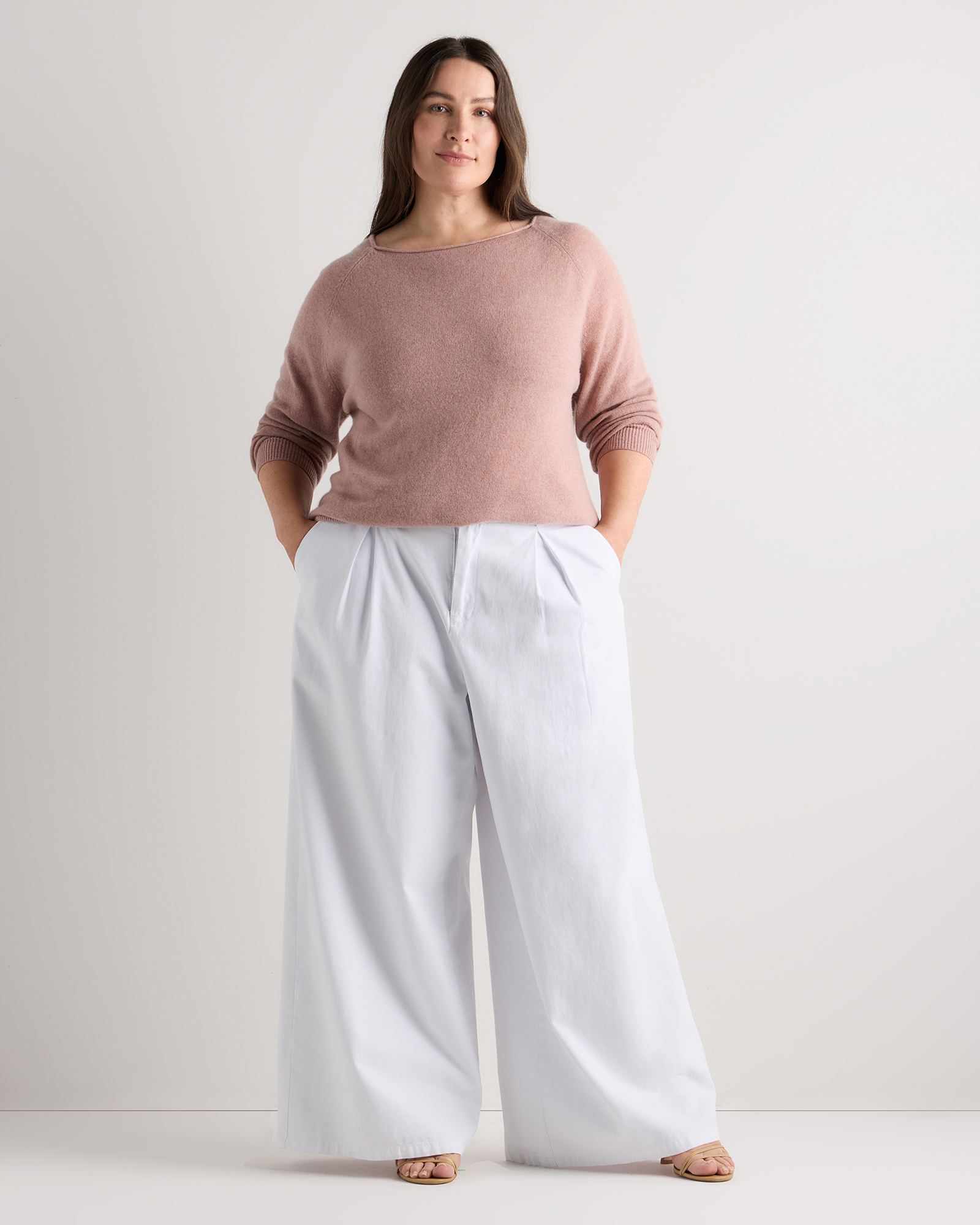 Mongolian Cashmere Boatneck Sweater — Image 24