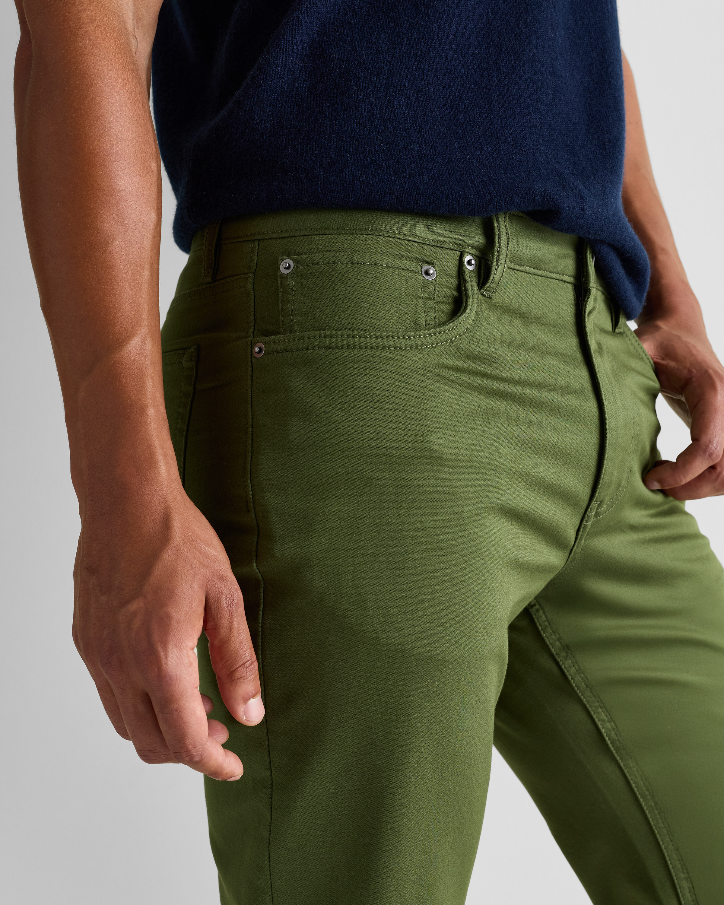 Comfort Stretch Traveler 5-Pocket Pants - Straight — Image 7