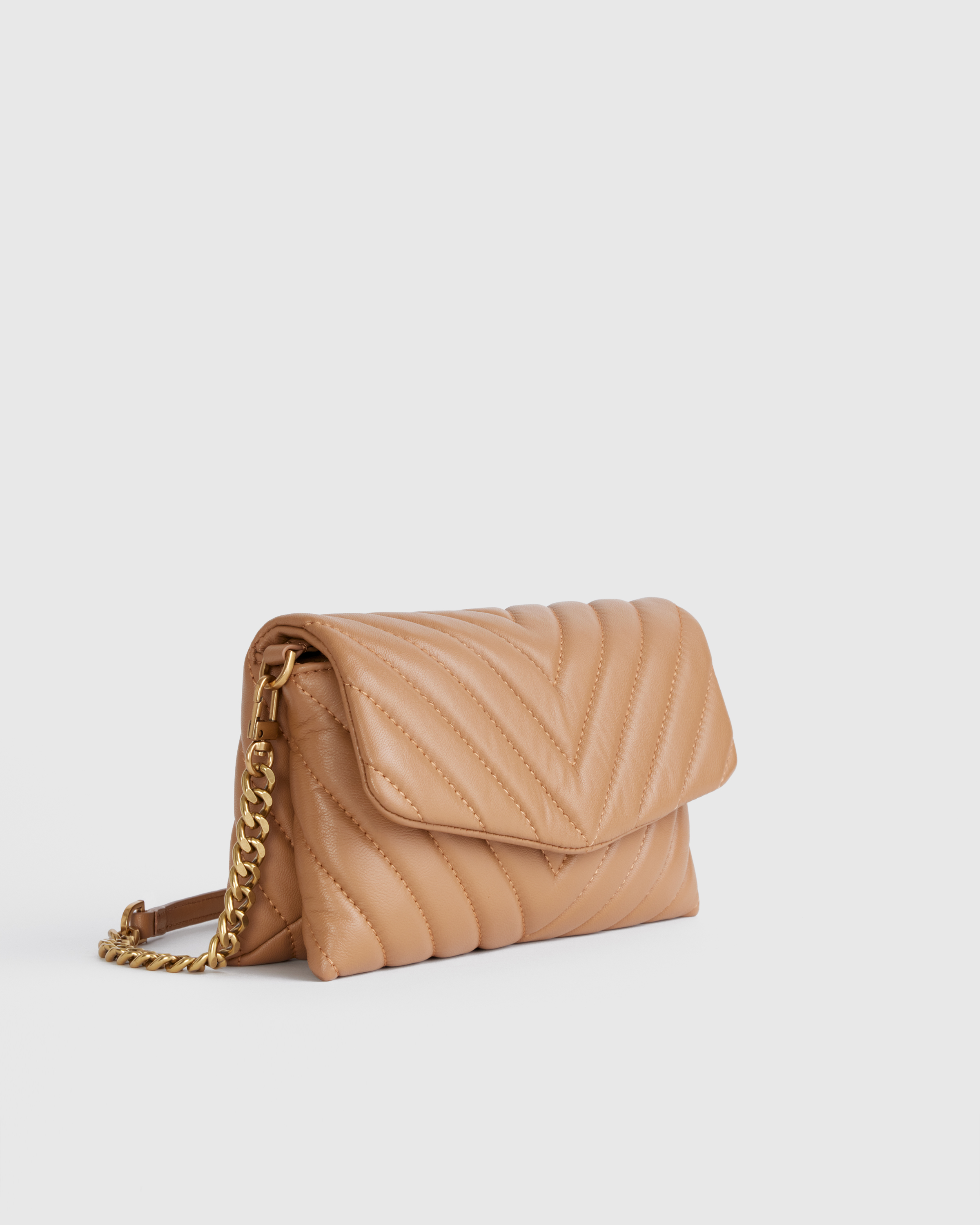 Italian Leather Quilted Wallet Crossbody — Image 19