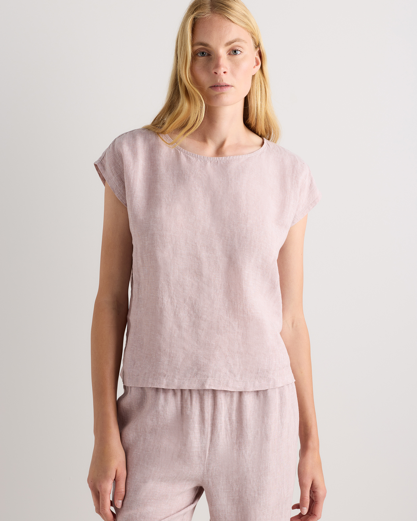 100% European Linen Pajama Set — Image 38