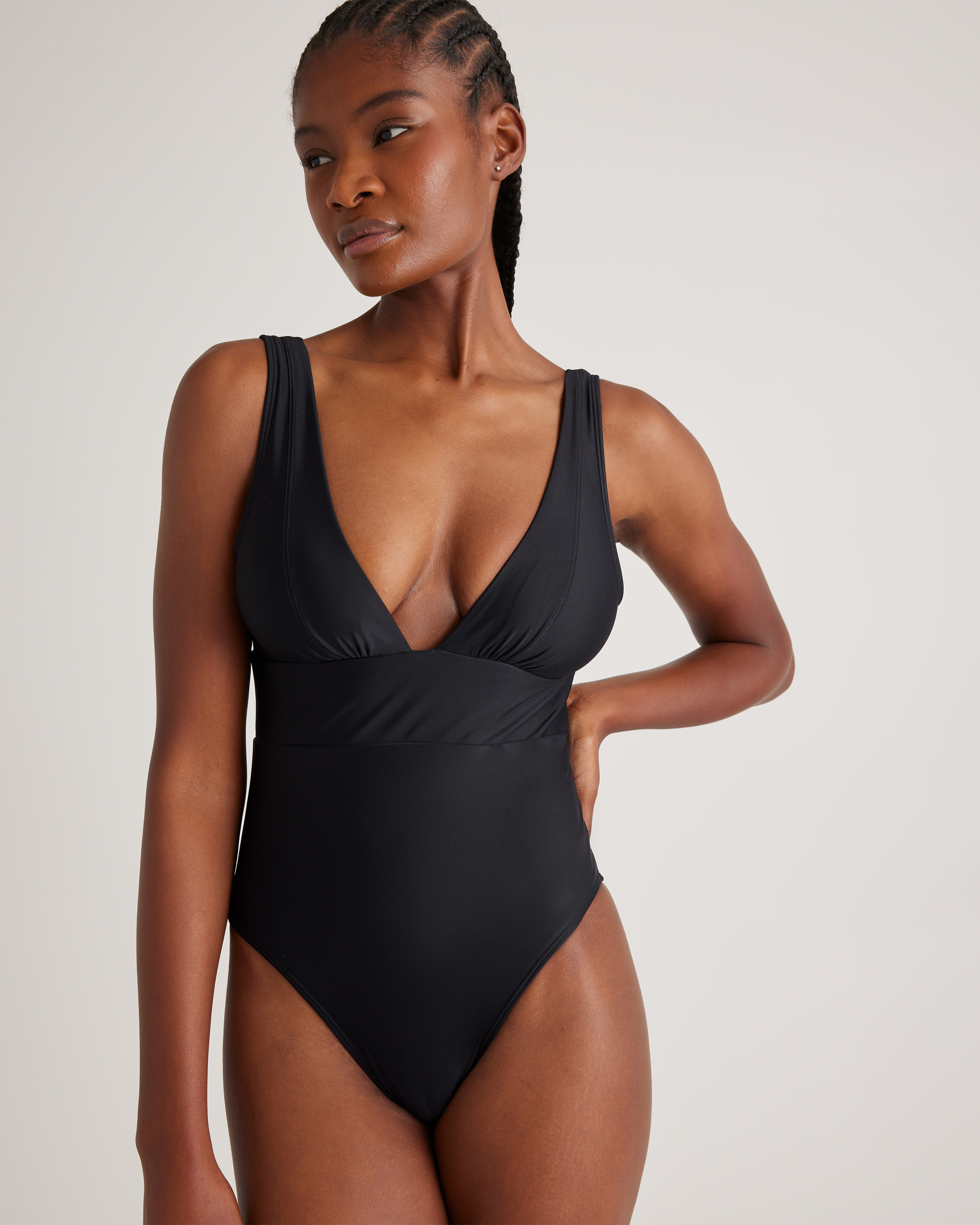 Italian Plunge One-Piece Swimsuit — Image 15