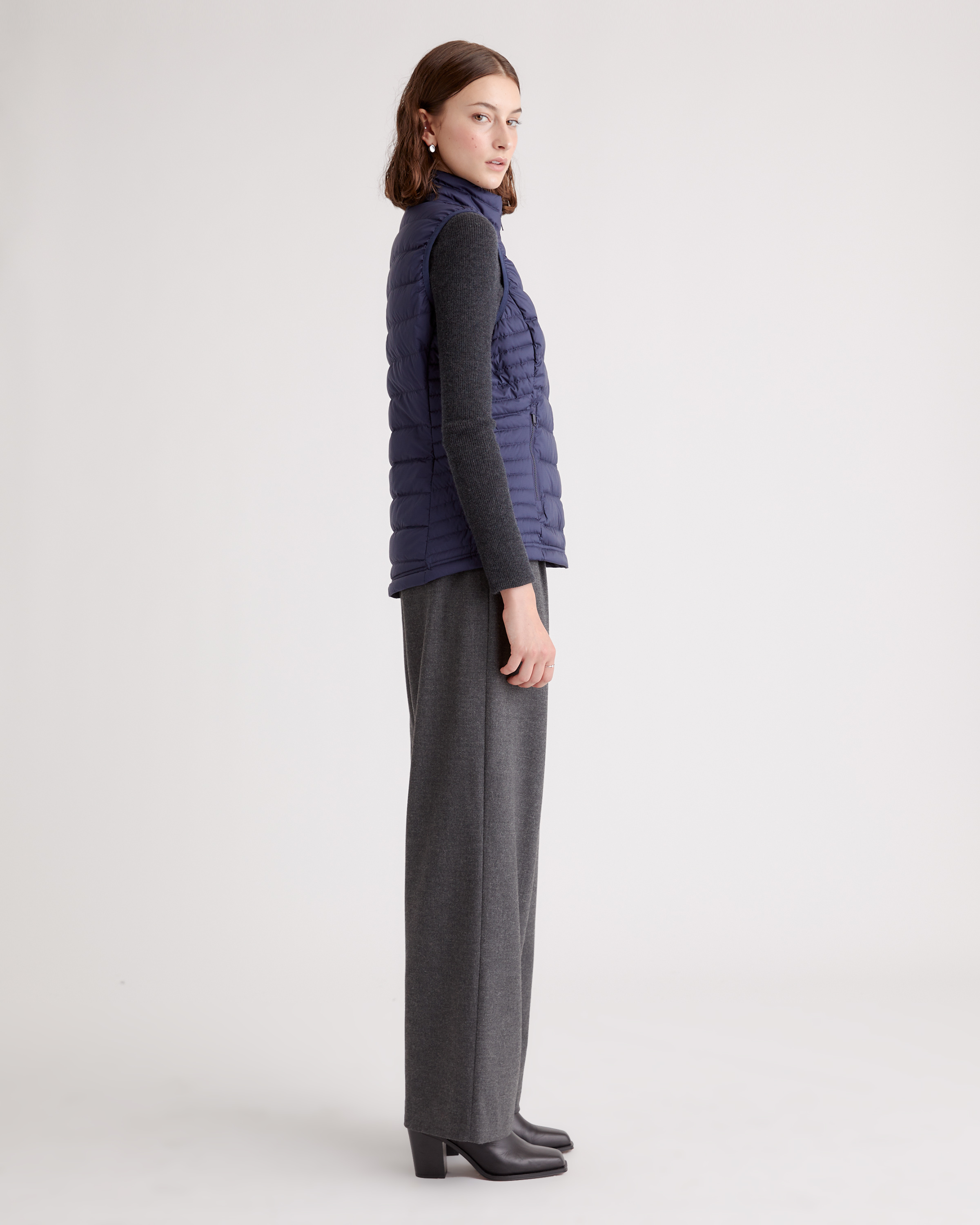 Lightweight Down Packable Puffer Vest — Image 27