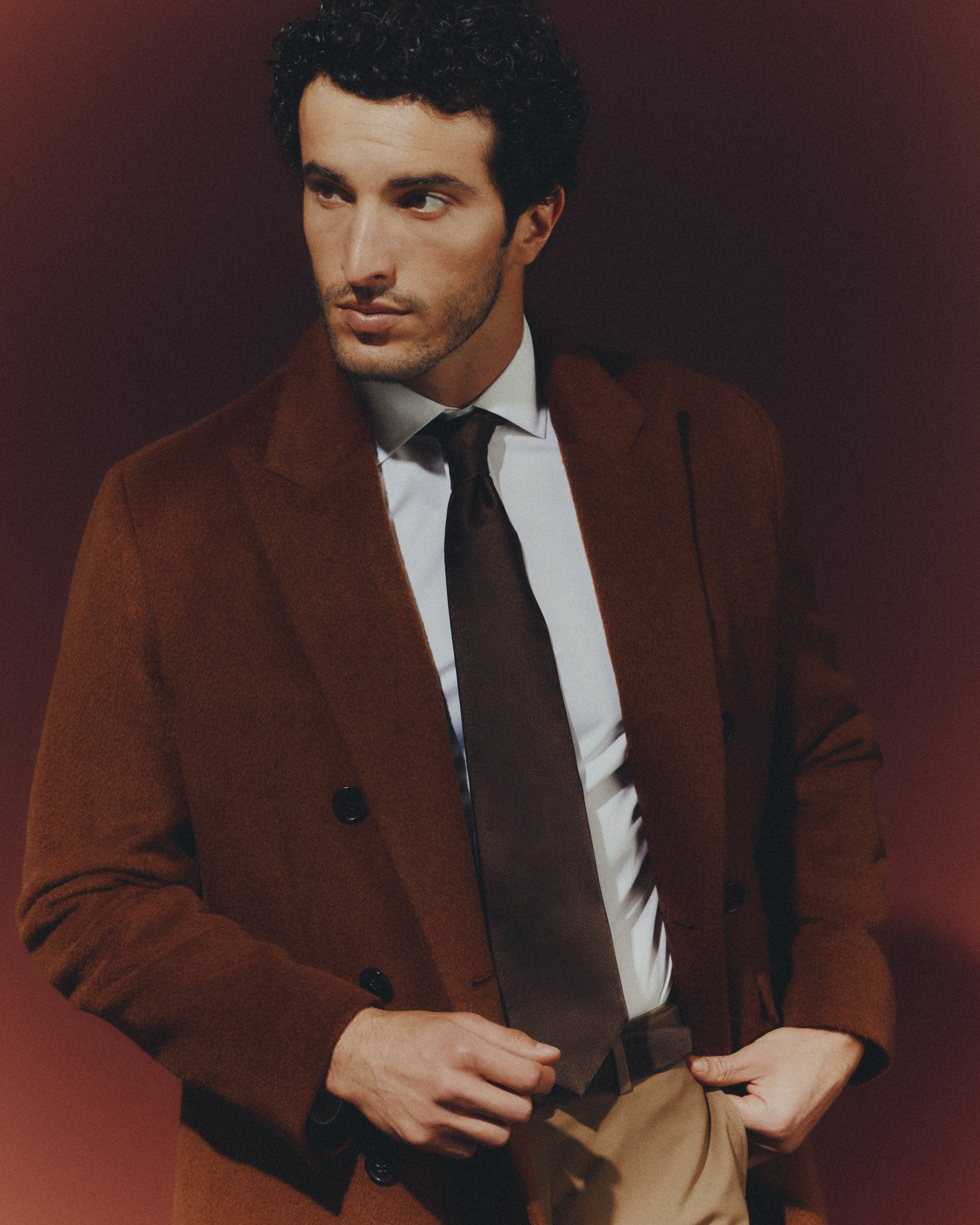 Organic Cotton Stretch Poplin Dress Shirt — Image 3