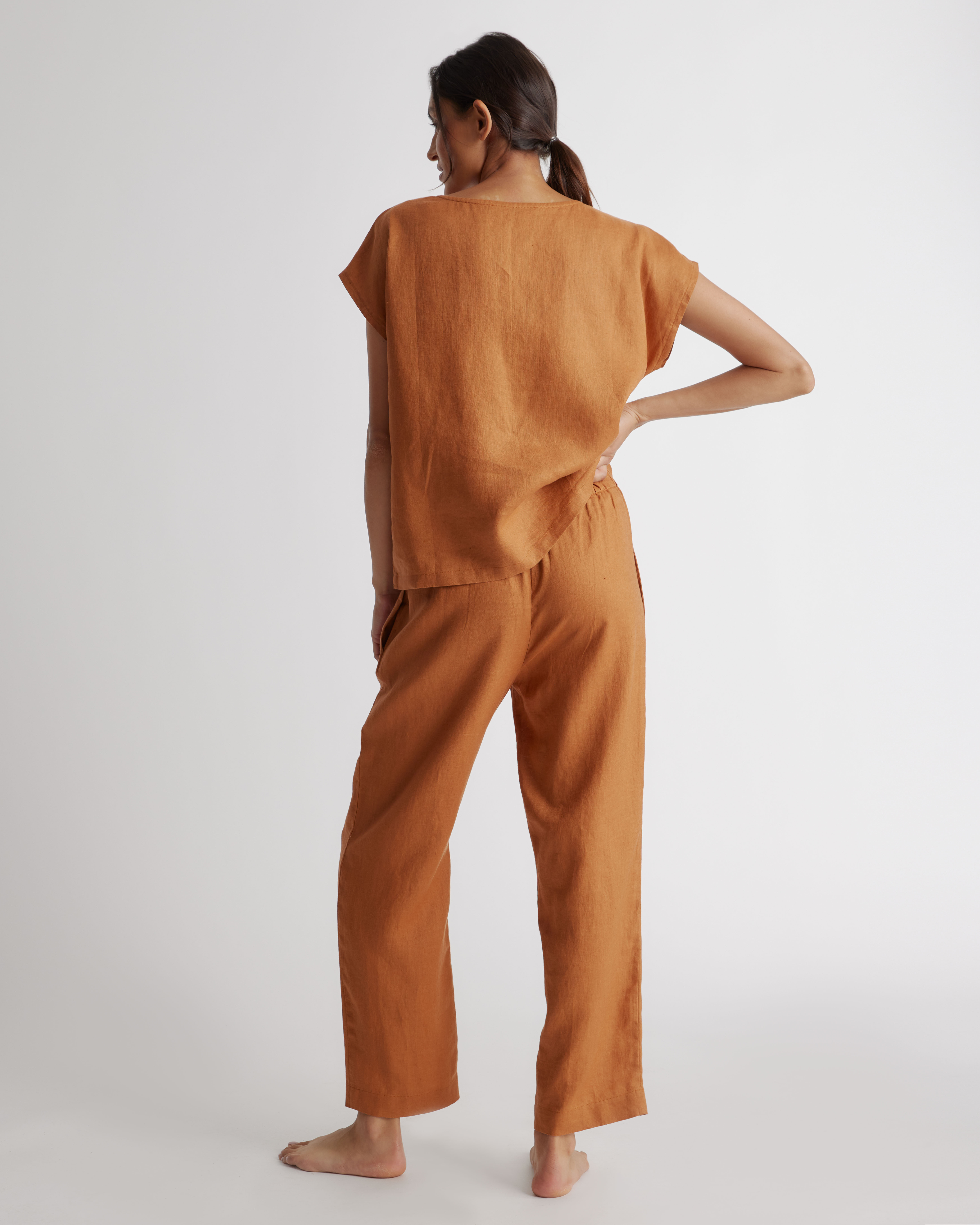 100% European Linen Pajama Set — Image 10