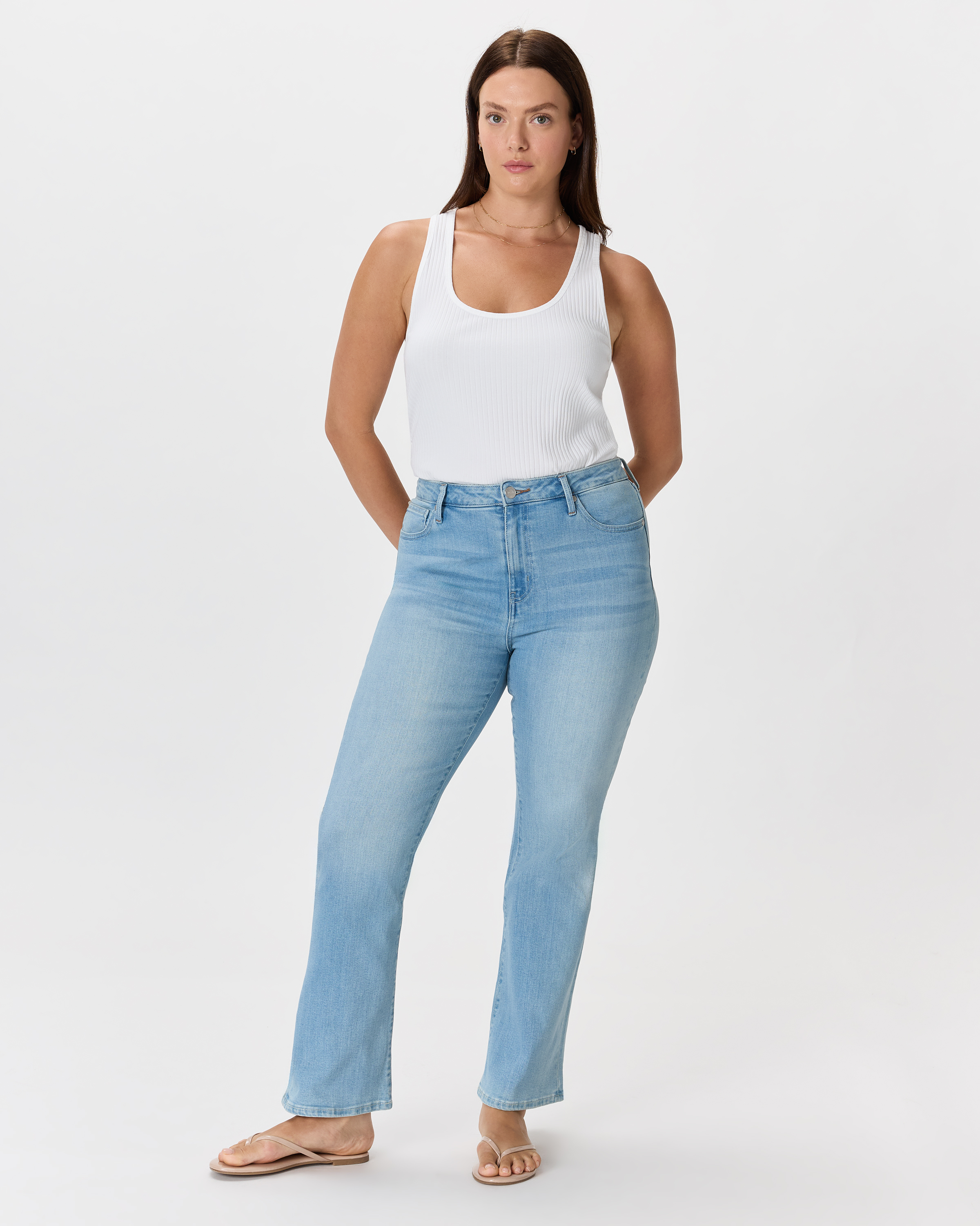 Bella Stretch Kick Flare Jeans — Image 143