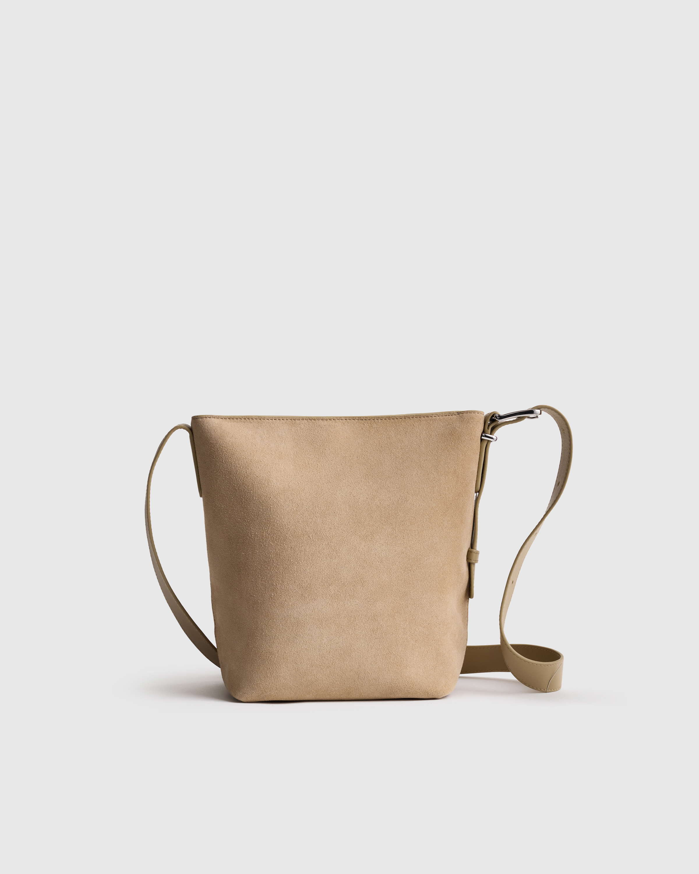 Italian Suede Bucket Crossbody — Image 31