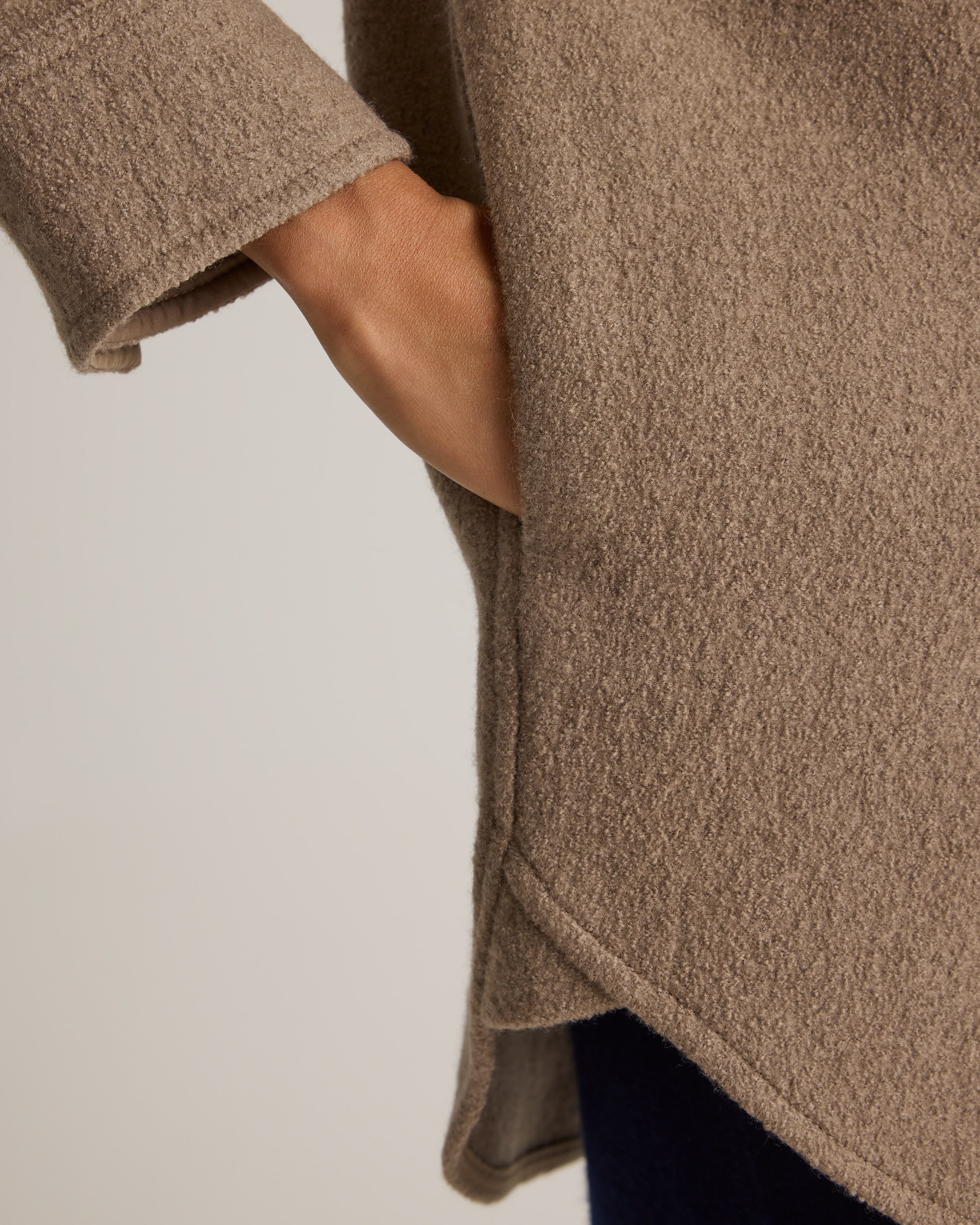 100% Merino Wool Shirt Jacket — Image 6